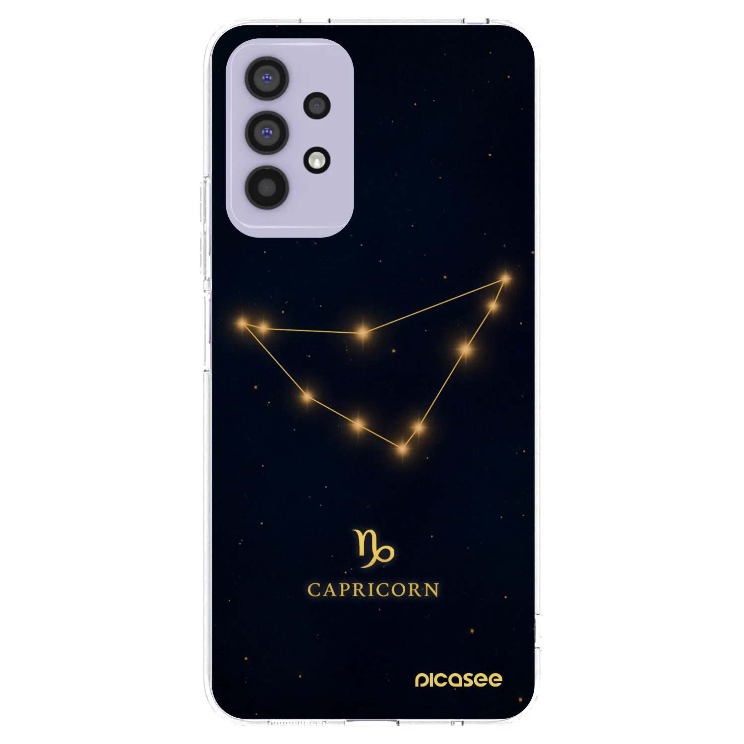 Picasee silikónový prehľadný obal pre Samsung Galaxy A32 4G SM-A325F - CAPRICORN