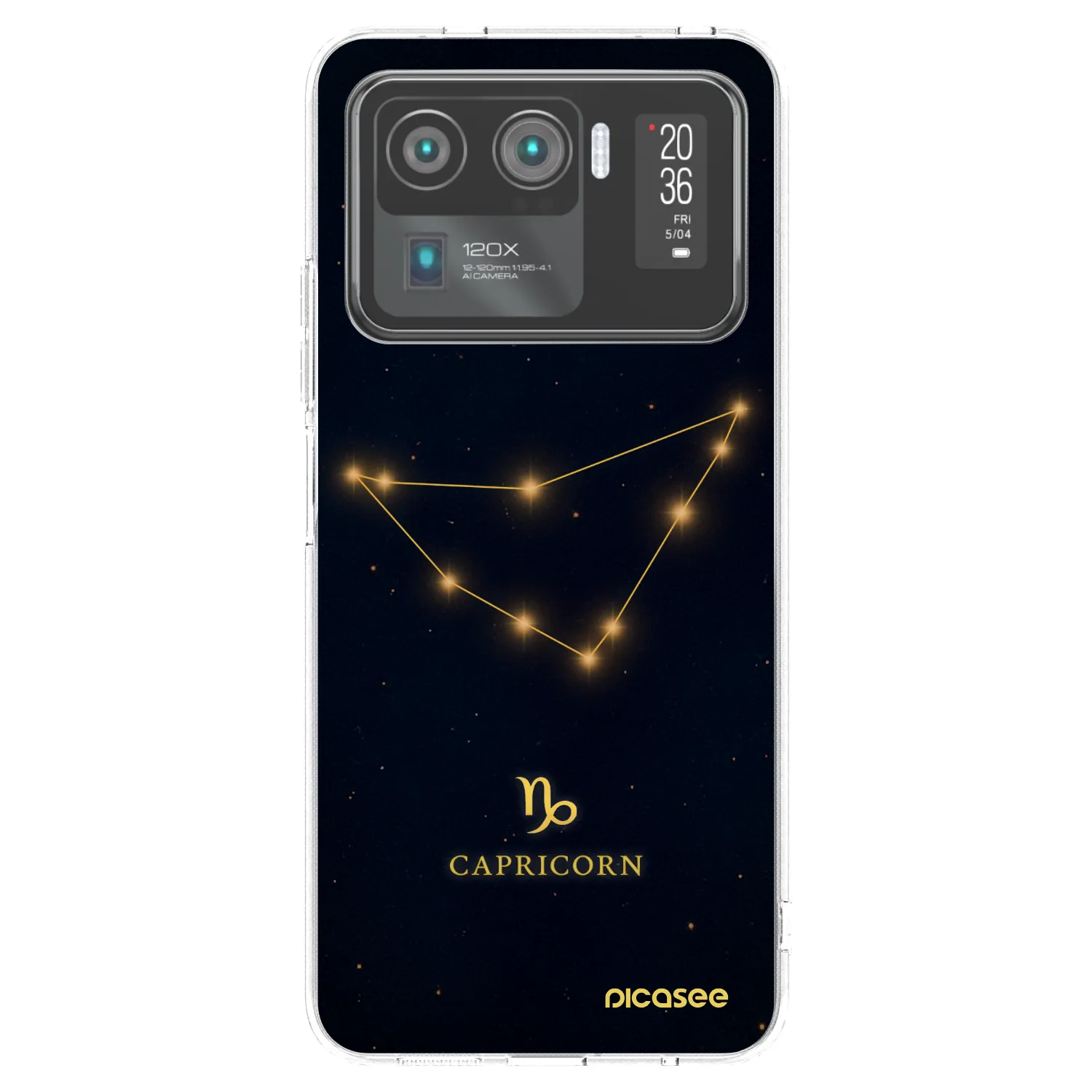 Picasee silikónový prehľadný obal pre Xiaomi Mi 11 Ultra - CAPRICORN