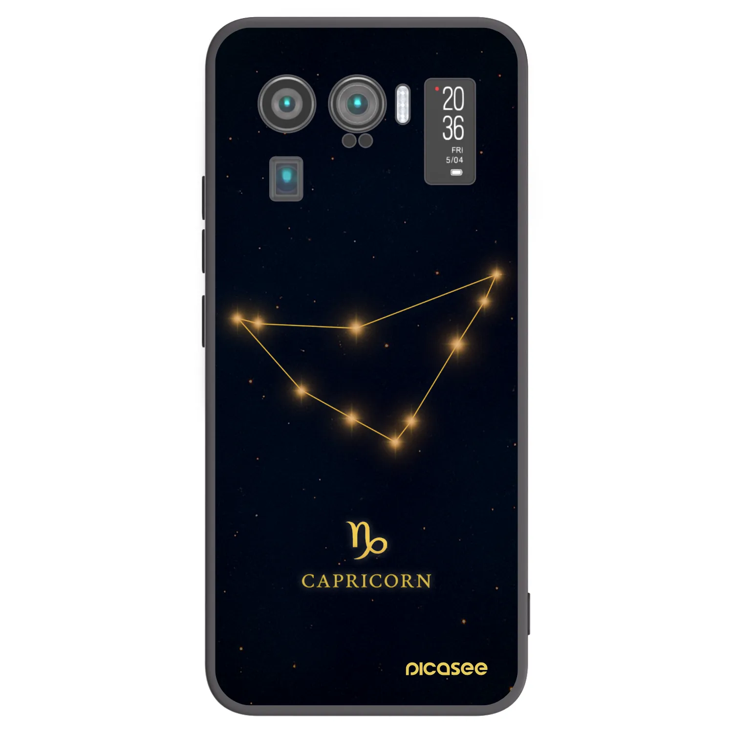 Picasee silikónový čierny obal pre Xiaomi Mi 11 Ultra - CAPRICORN