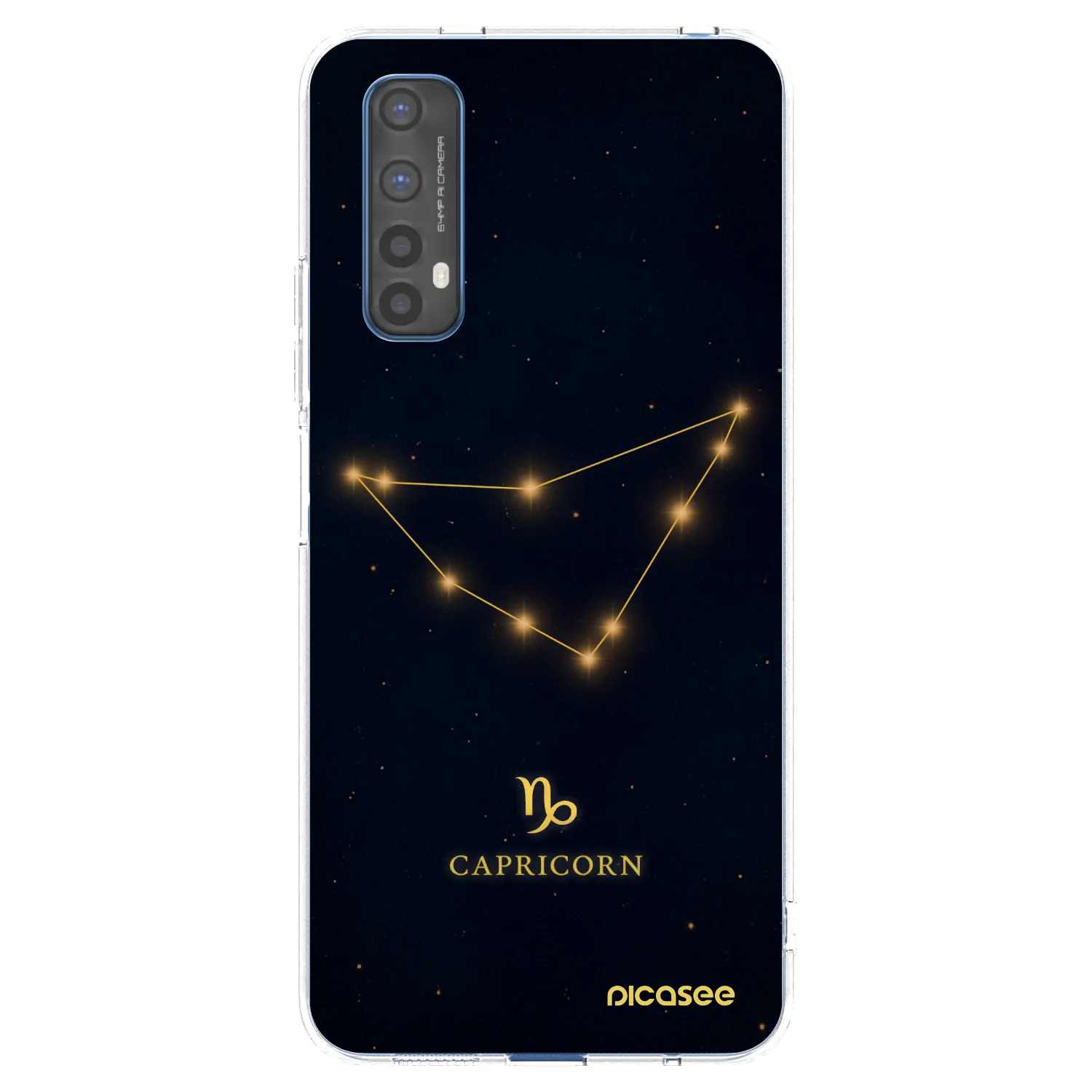 Picasee silikónový prehľadný obal pre Realme 7 - CAPRICORN