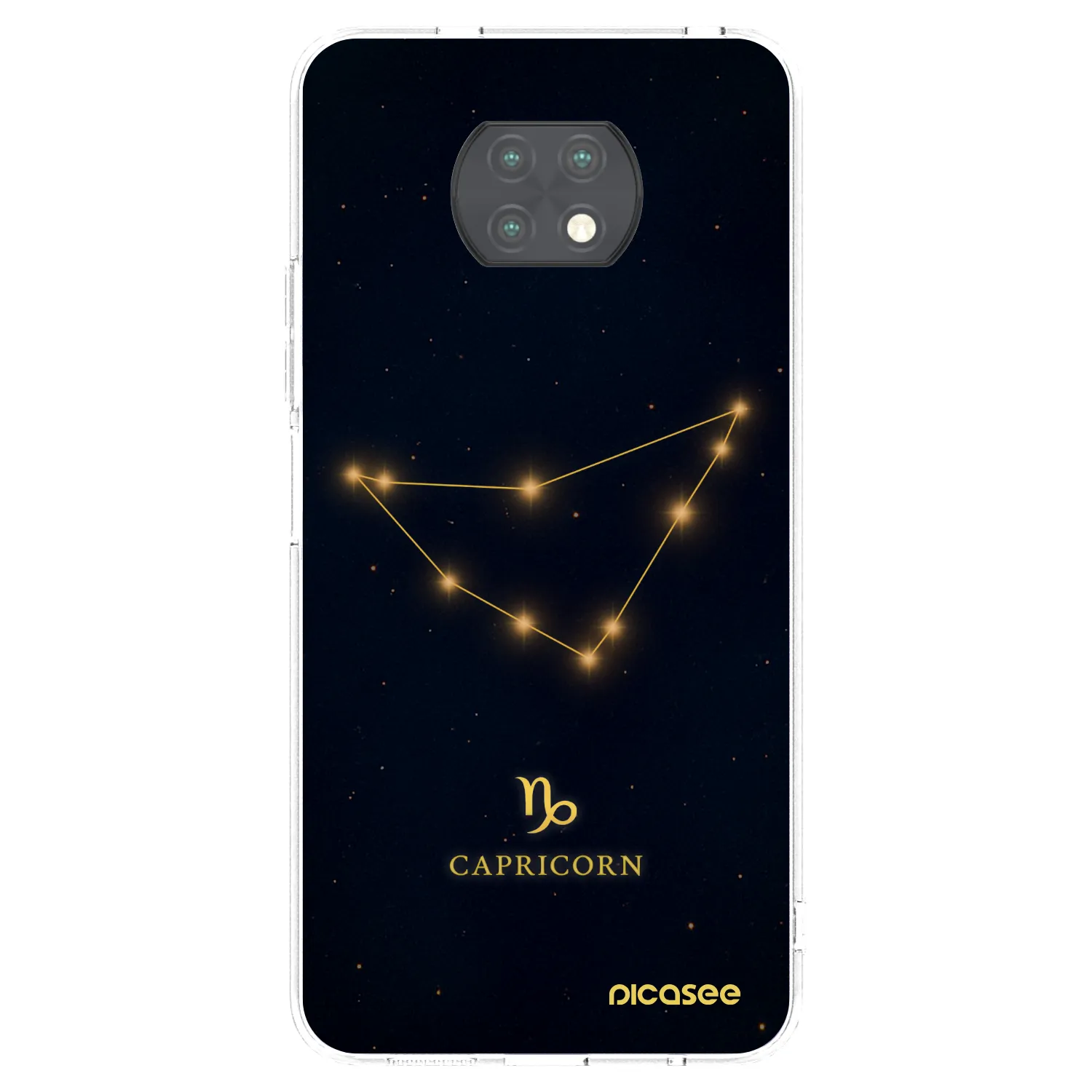 Picasee silikónový prehľadný obal pre Xiaomi Redmi Note 9T - CAPRICORN