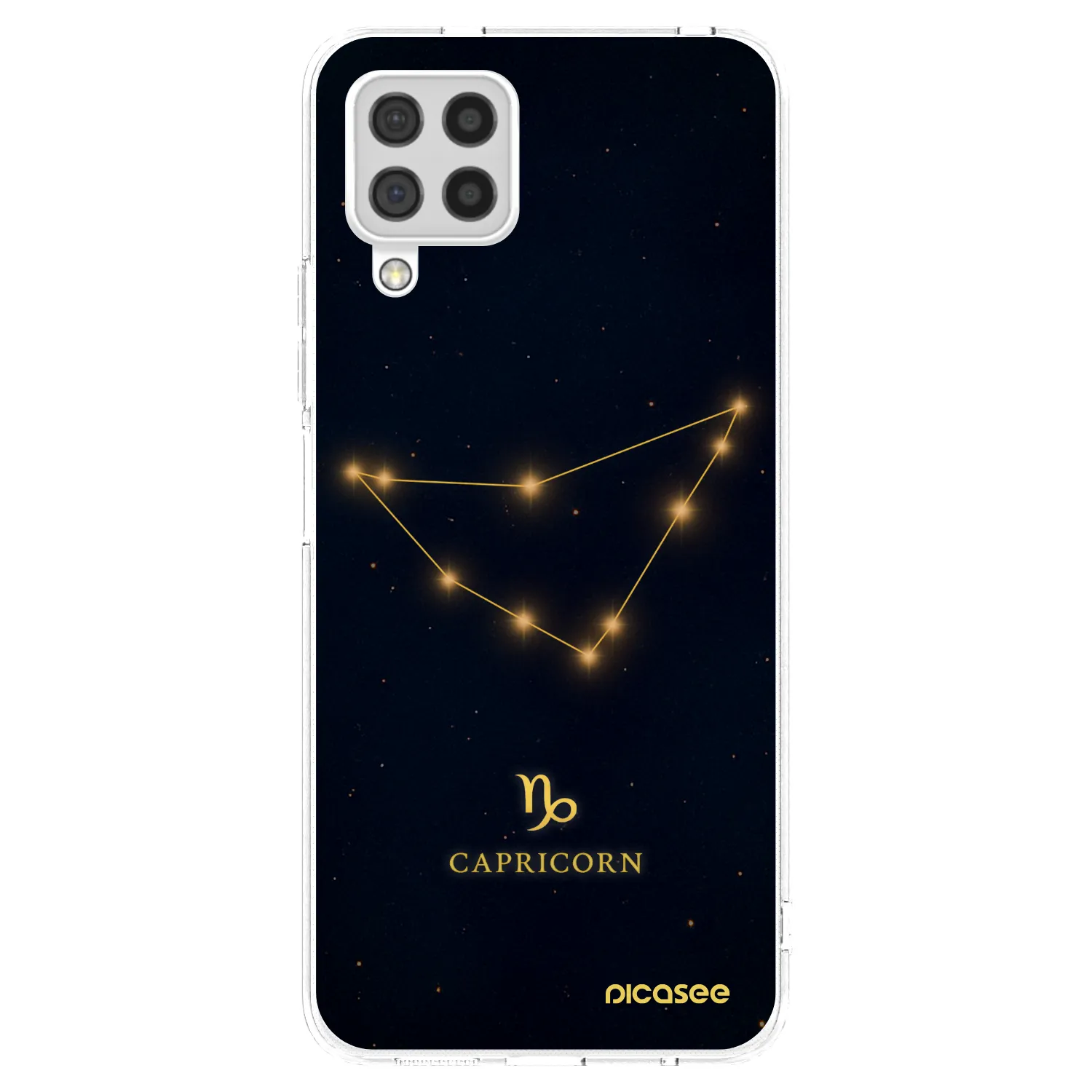 Picasee silikónový prehľadný obal pre Samsung Galaxy A22 A225F 4G - CAPRICORN