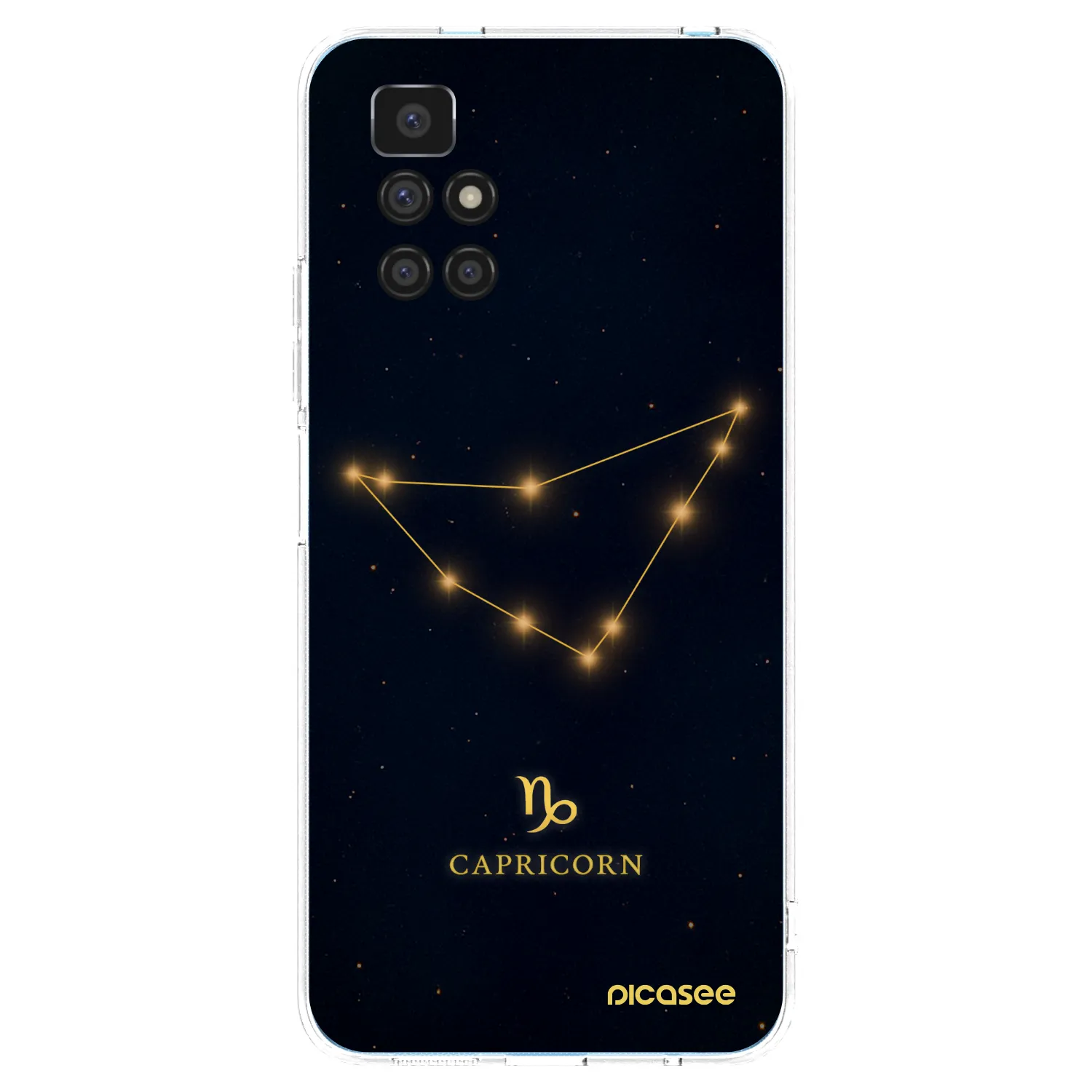 Picasee silikónový prehľadný obal pre Xiaomi Redmi 10 - CAPRICORN