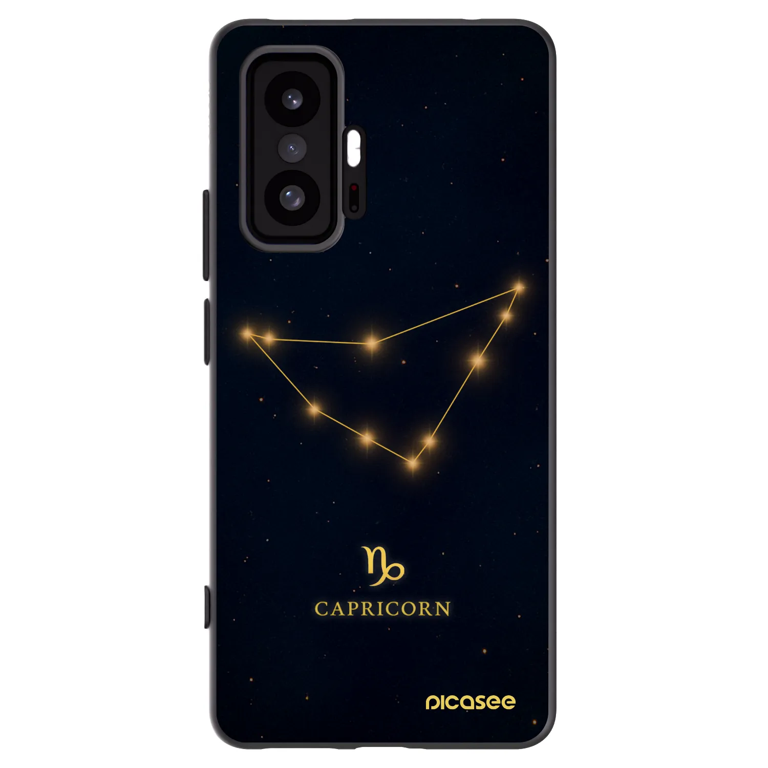 Picasee silikónový čierny obal pre Xiaomi 11T - CAPRICORN