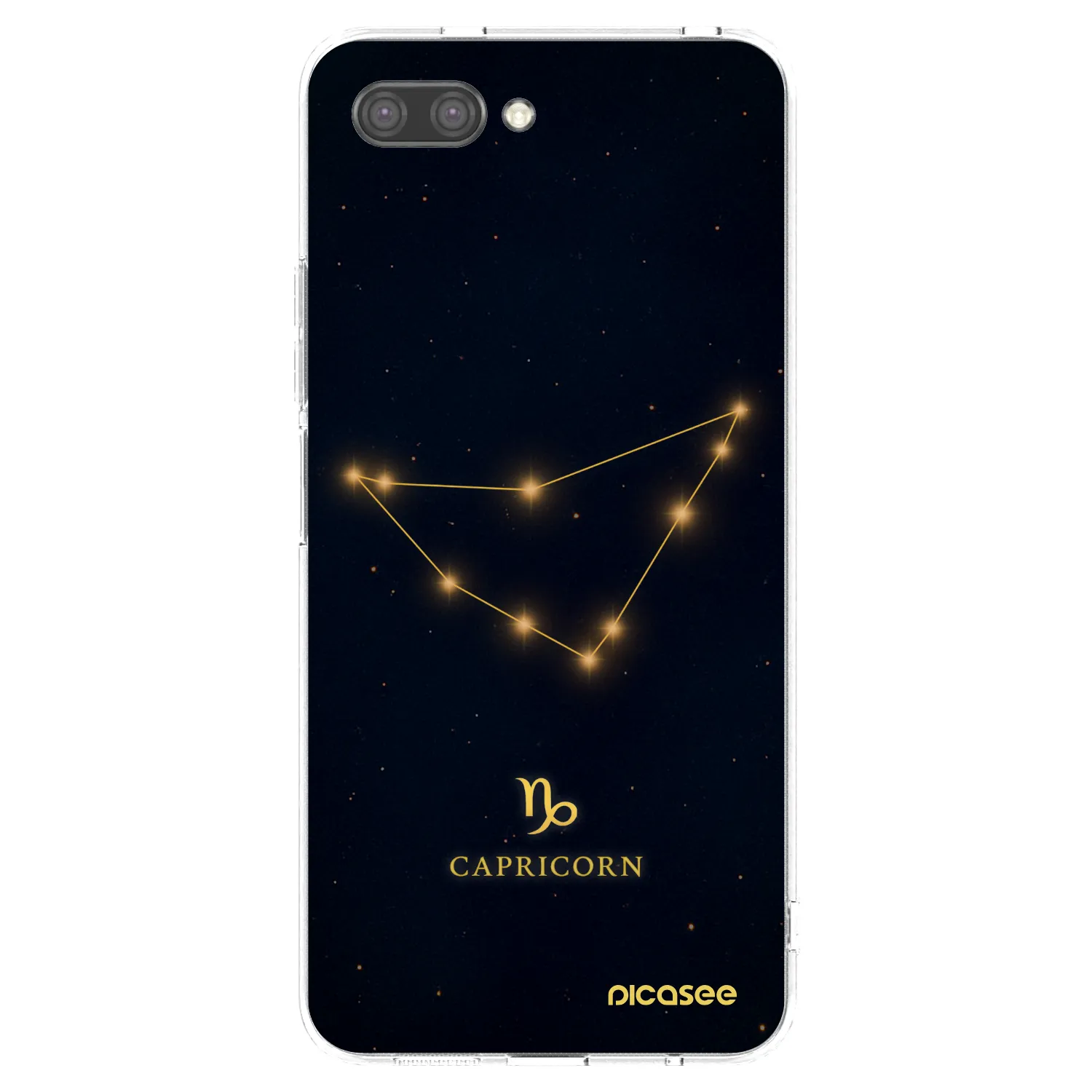 Picasee silikónový prehľadný obal pre Honor 10 - CAPRICORN