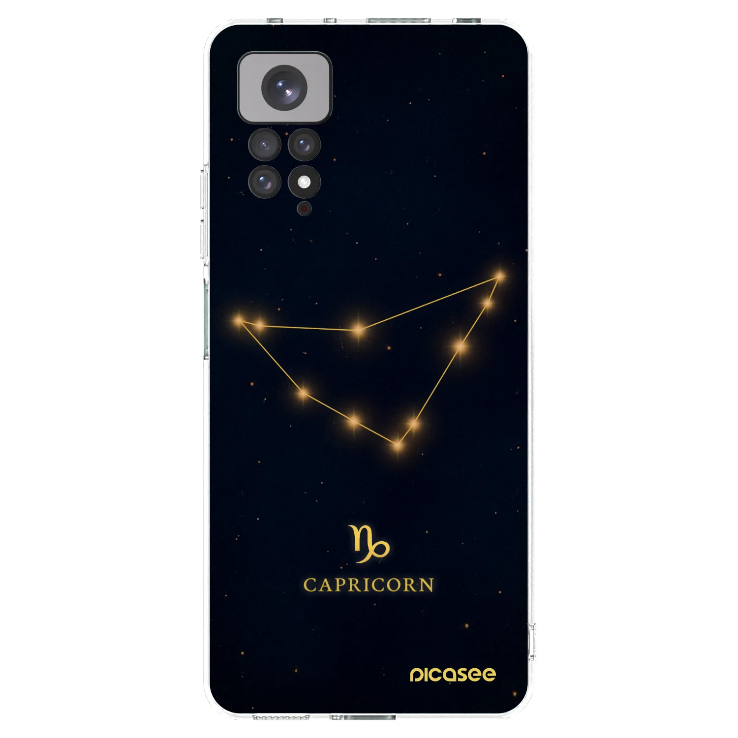 Picasee silikónový prehľadný obal pre Xiaomi Redmi Note 11 - CAPRICORN