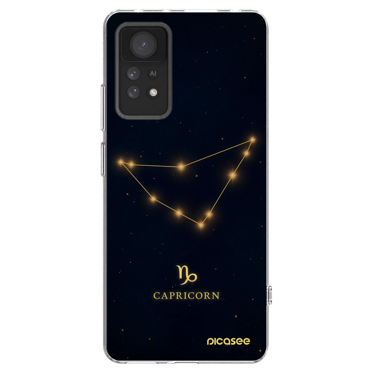 Picasee silikónový prehľadný obal pre Xiaomi Redmi Note 11 Pro - CAPRICORN