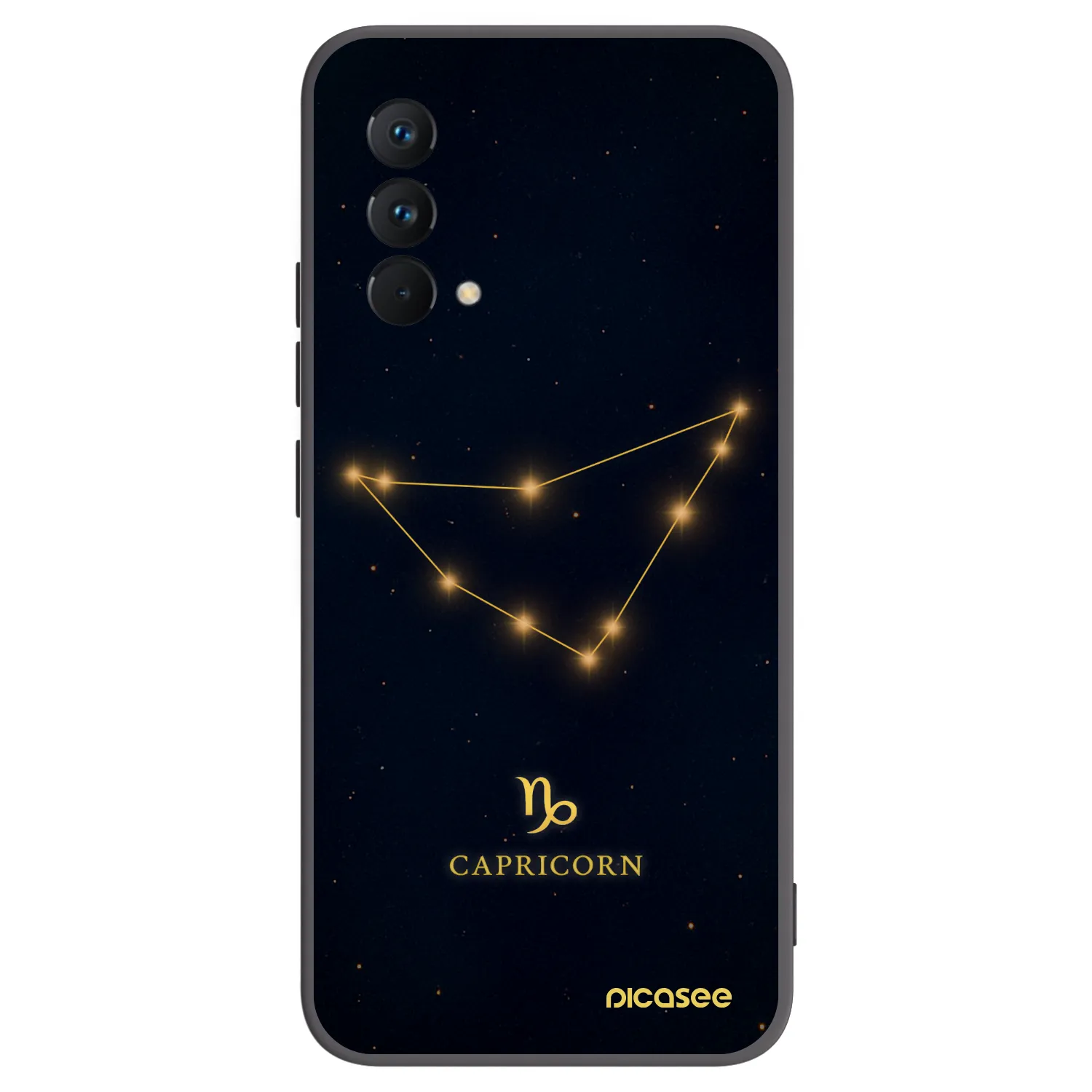 Picasee silikónový čierny obal pre Realme GT Master Edition 5G - CAPRICORN