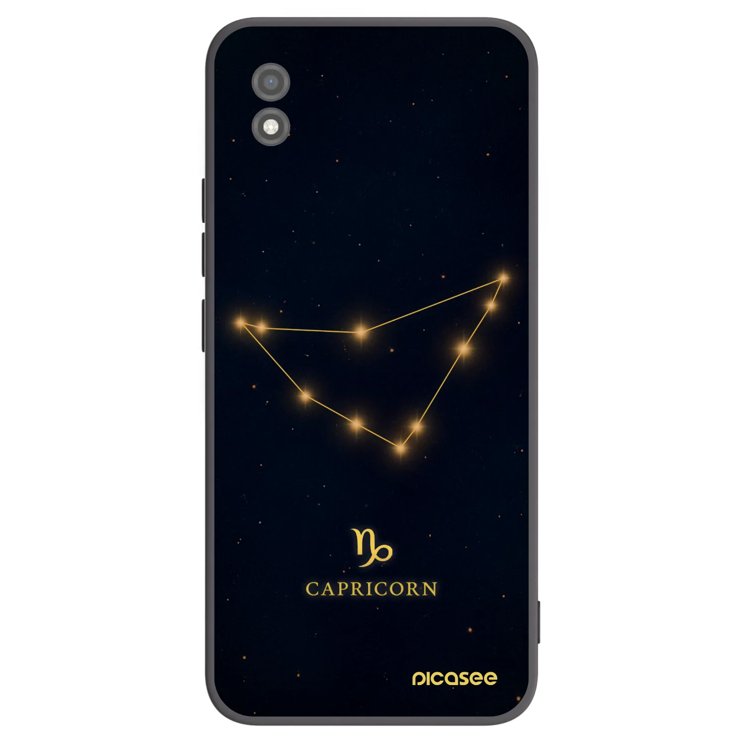 Picasee silikónový čierny obal pre Realme C11 (2021) - CAPRICORN