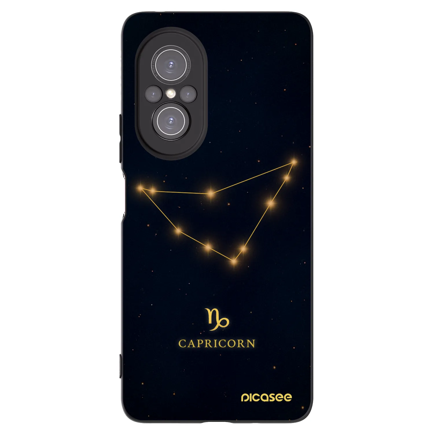 Picasee silikónový čierny obal pre Huawei Nova 9 SE - CAPRICORN