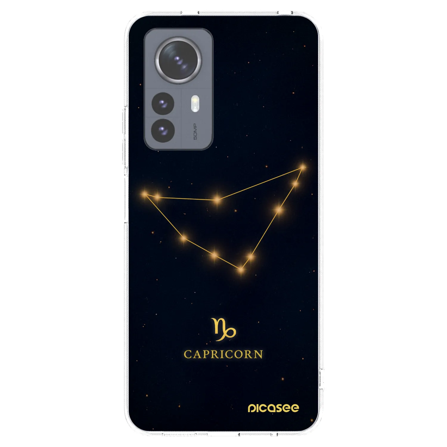 Picasee silikónový prehľadný obal pre Xiaomi 12 Pro - CAPRICORN