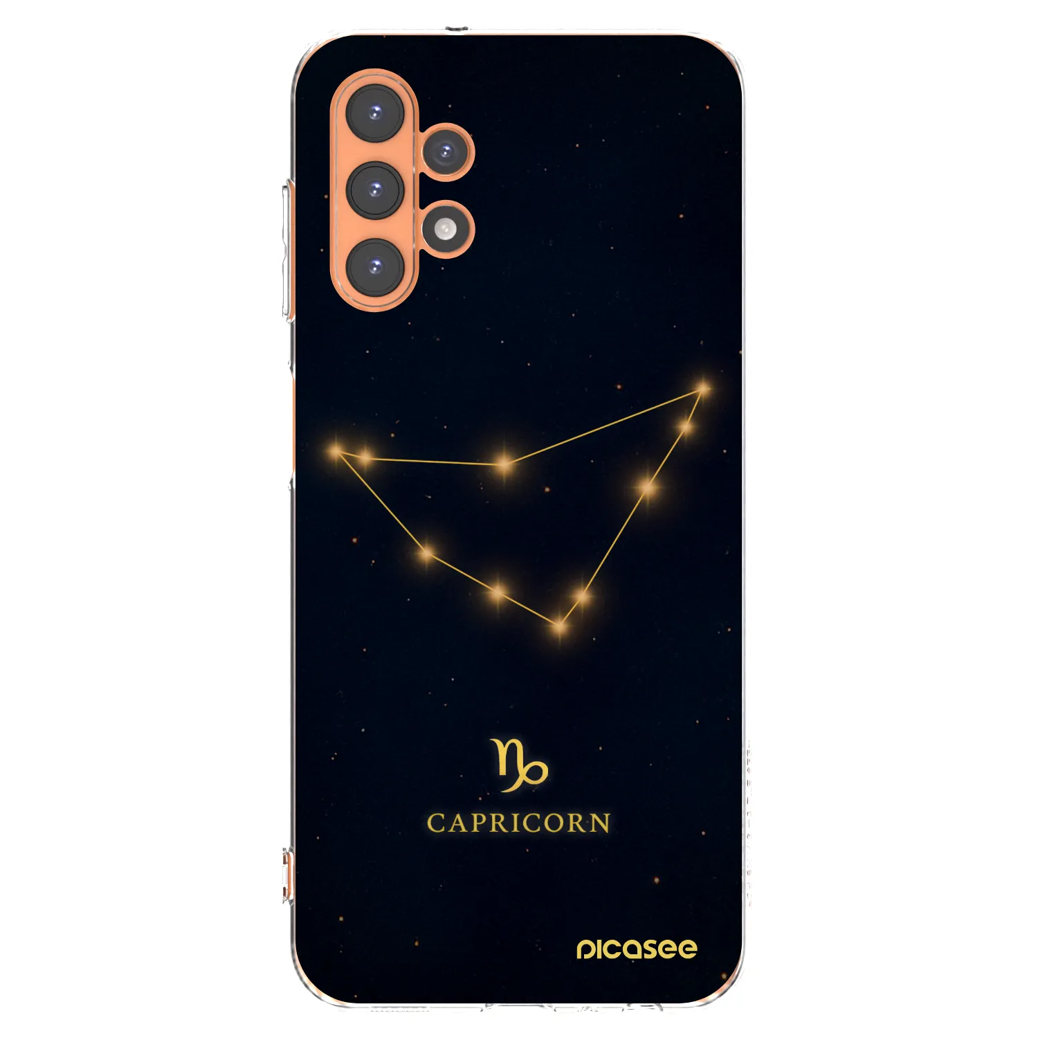 Picasee silikónový prehľadný obal pre Samsung Galaxy A13 4G A135 - CAPRICORN