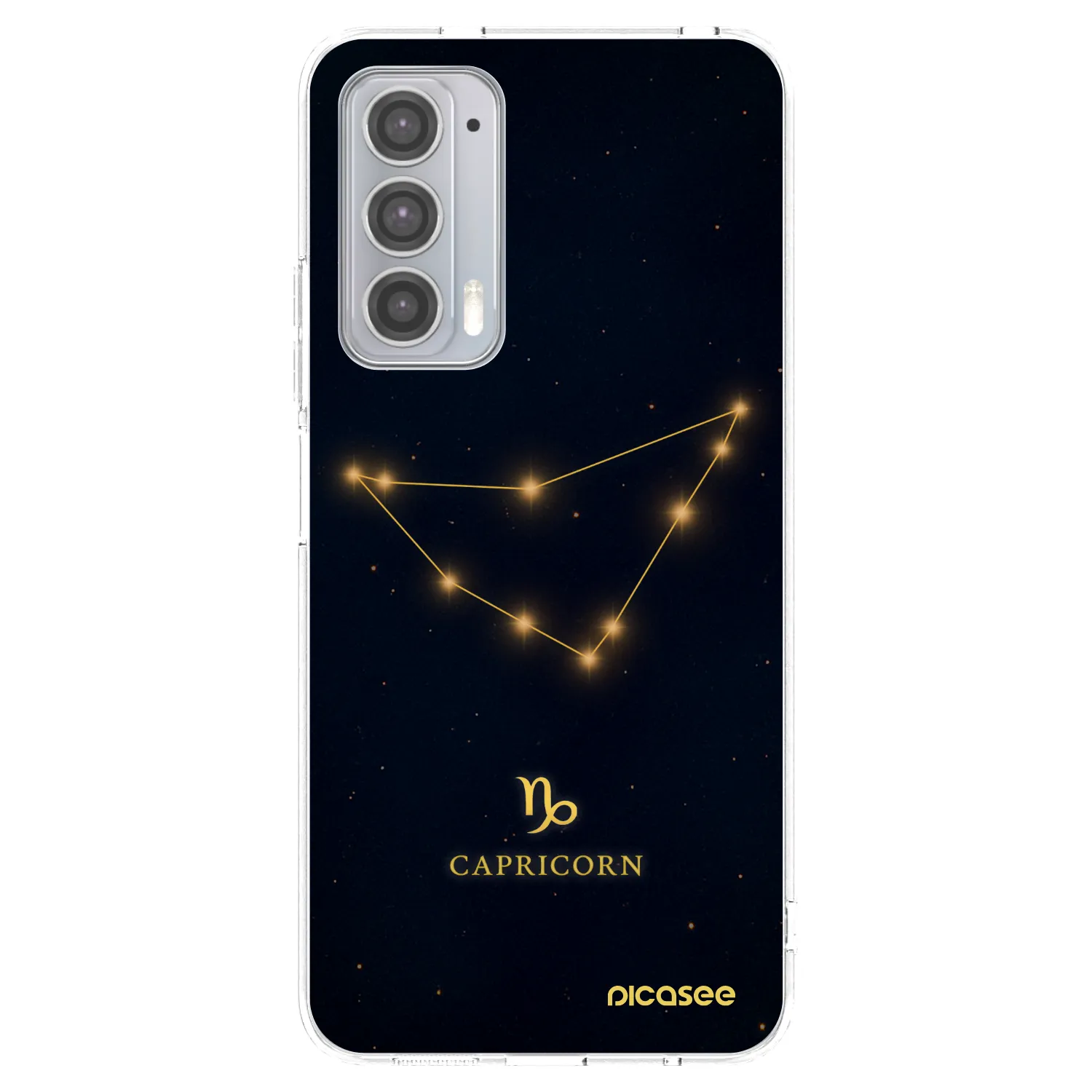 Picasee silikónový prehľadný obal pre Motorola Edge 20 - CAPRICORN