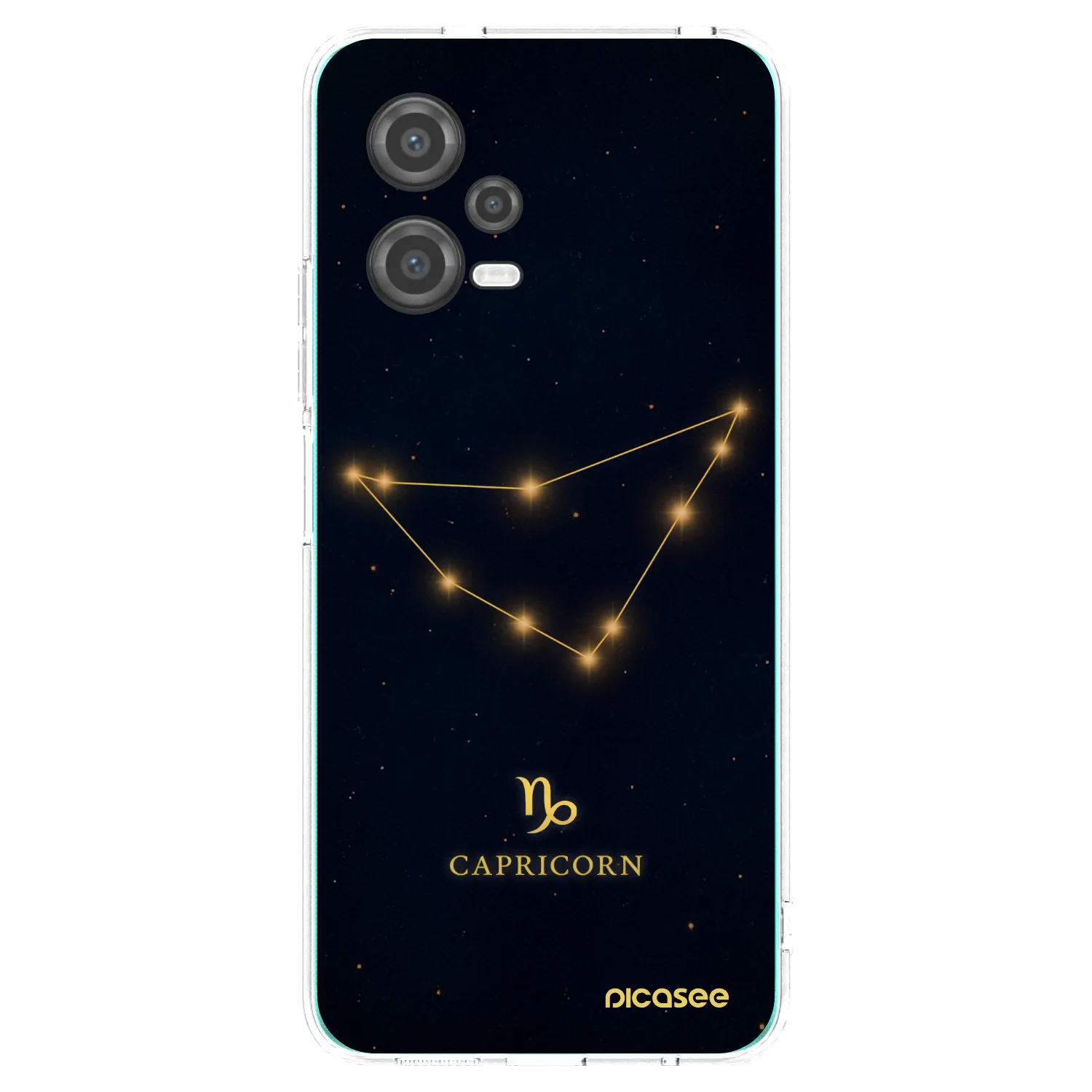 Picasee silikónový prehľadný obal pre Xiaomi Poco X5 - CAPRICORN