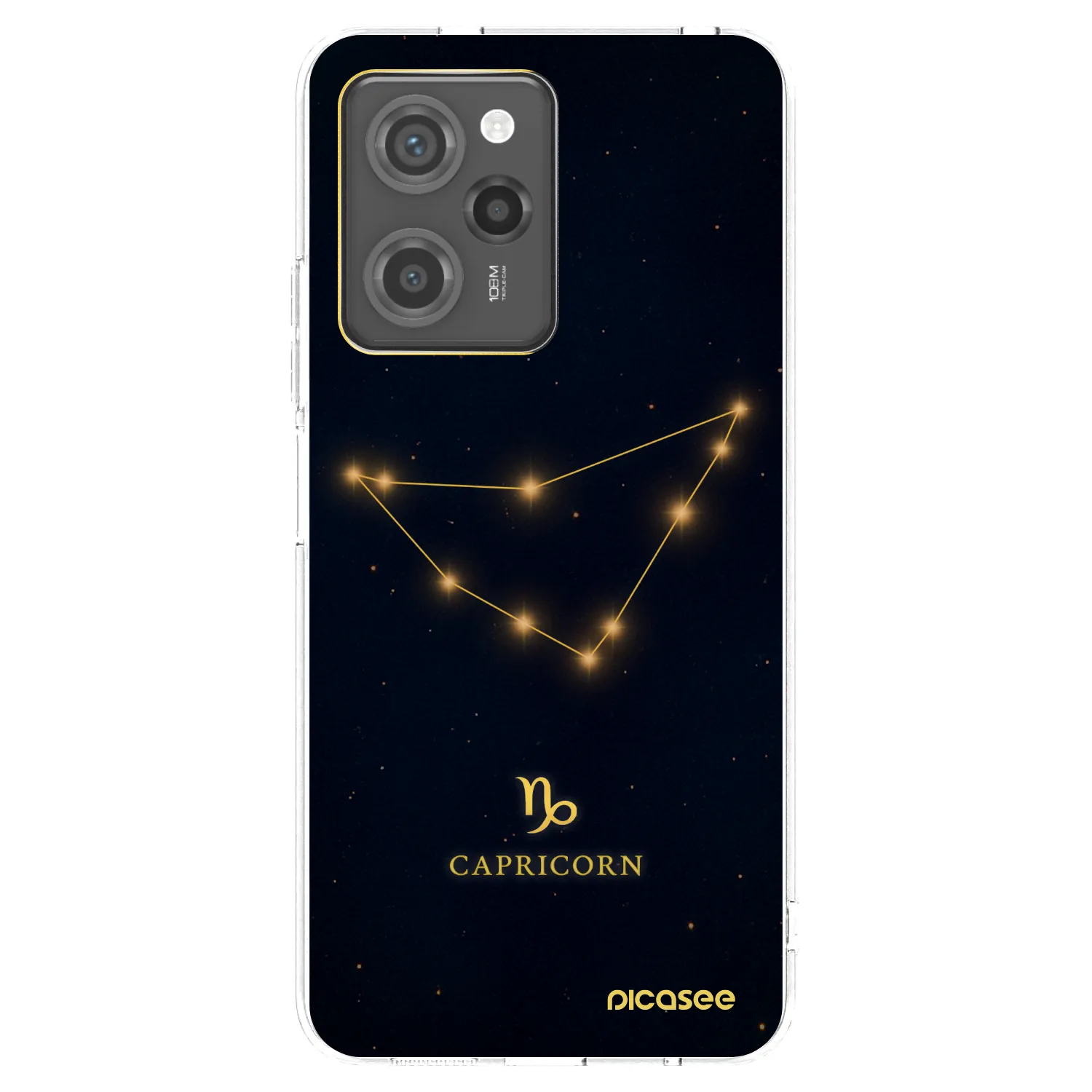 Picasee silikónový prehľadný obal pre Xiaomi Poco X5 Pro - CAPRICORN