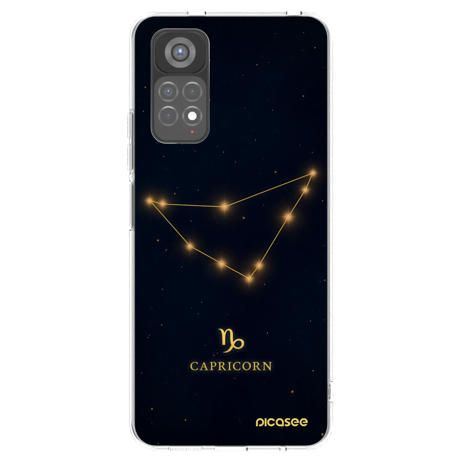 Silikónový prehľadný obal pre Xiaomi Redmi Note 11S 5G - CAPRICORN