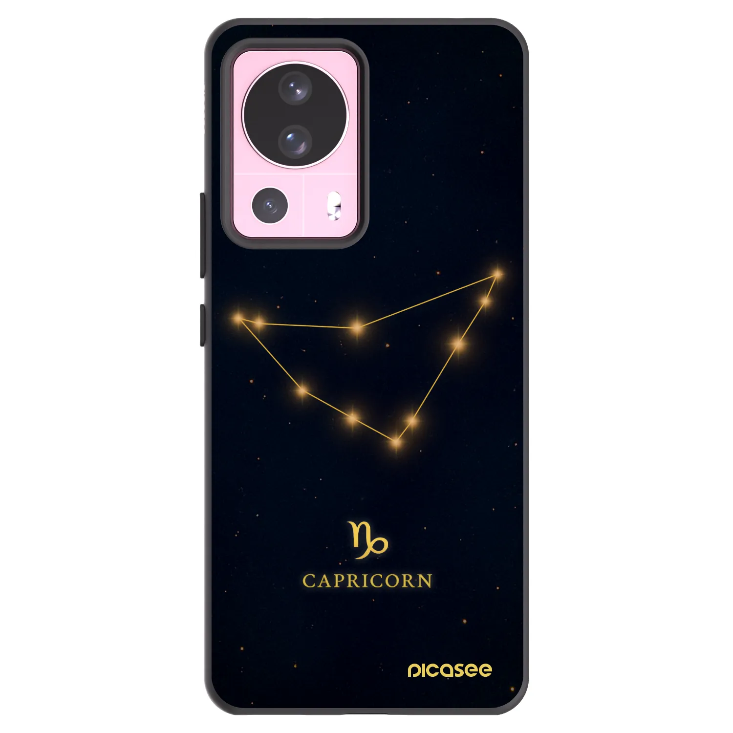 Picasee silikónový čierny obal pre Xiaomi 13 Lite - CAPRICORN
