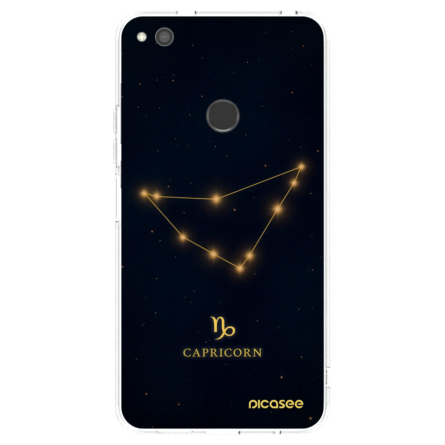Picasee silikónový prehľadný obal pre Huawei P9 Lite 2017 - CAPRICORN