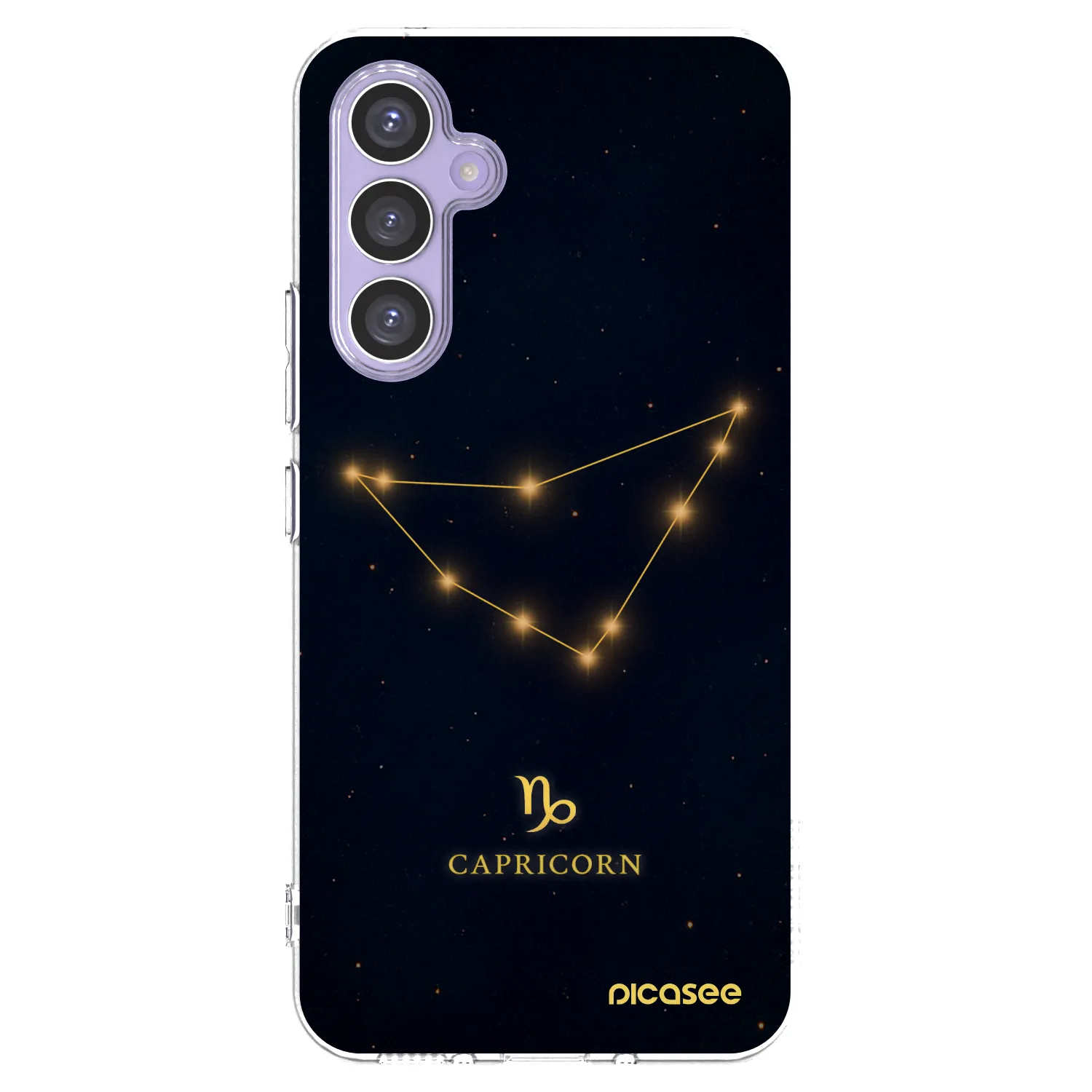 Picasee silikónový prehľadný obal pre Samsung Galaxy A54 5G A546B - CAPRICORN