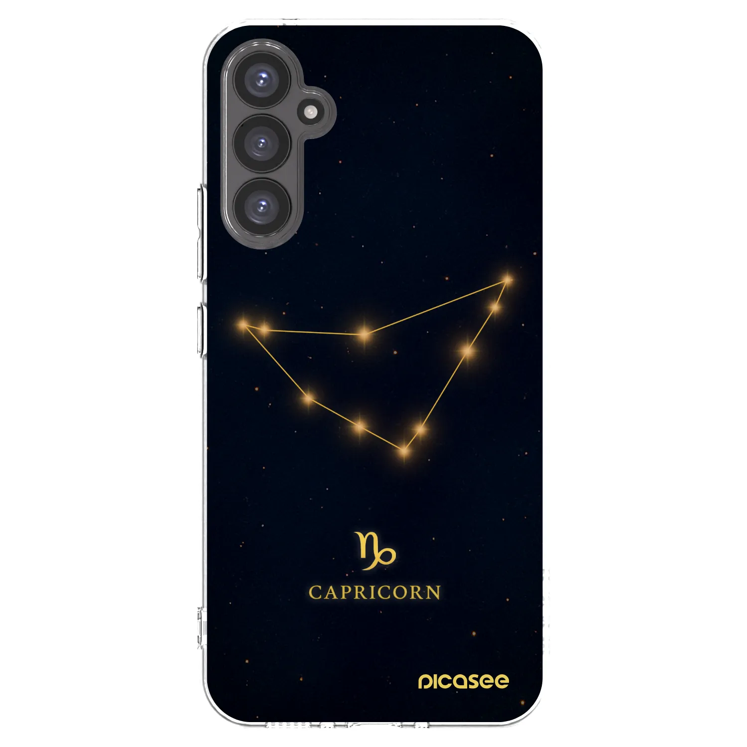 Picasee silikónový prehľadný obal pre Samsung Galaxy A34 5G A346B - CAPRICORN