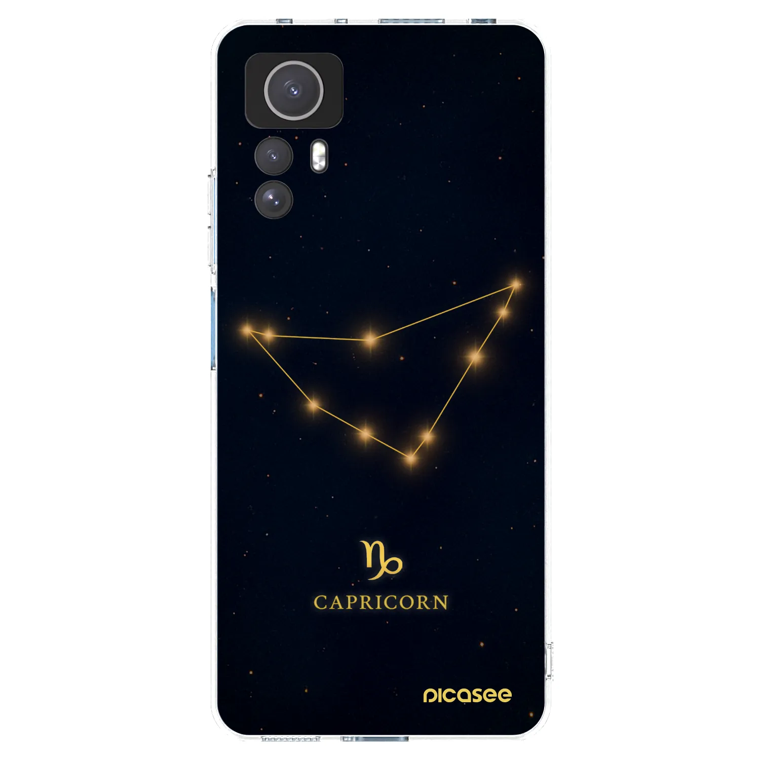 Picasee silikónový prehľadný obal pre Xiaomi Redmi Note 12S - CAPRICORN