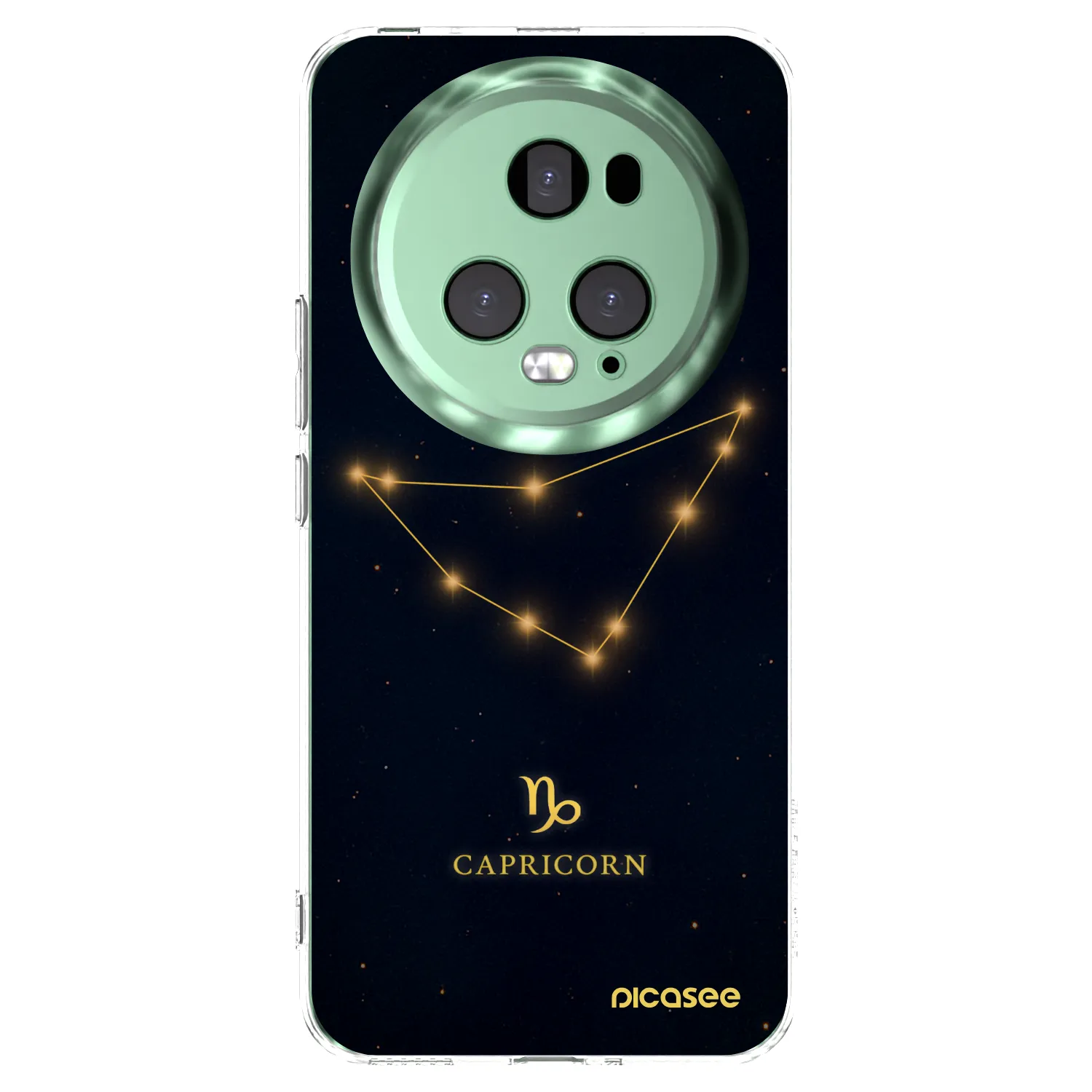 Picasee silikónový prehľadný obal pre Honor Magic5 Pro - CAPRICORN