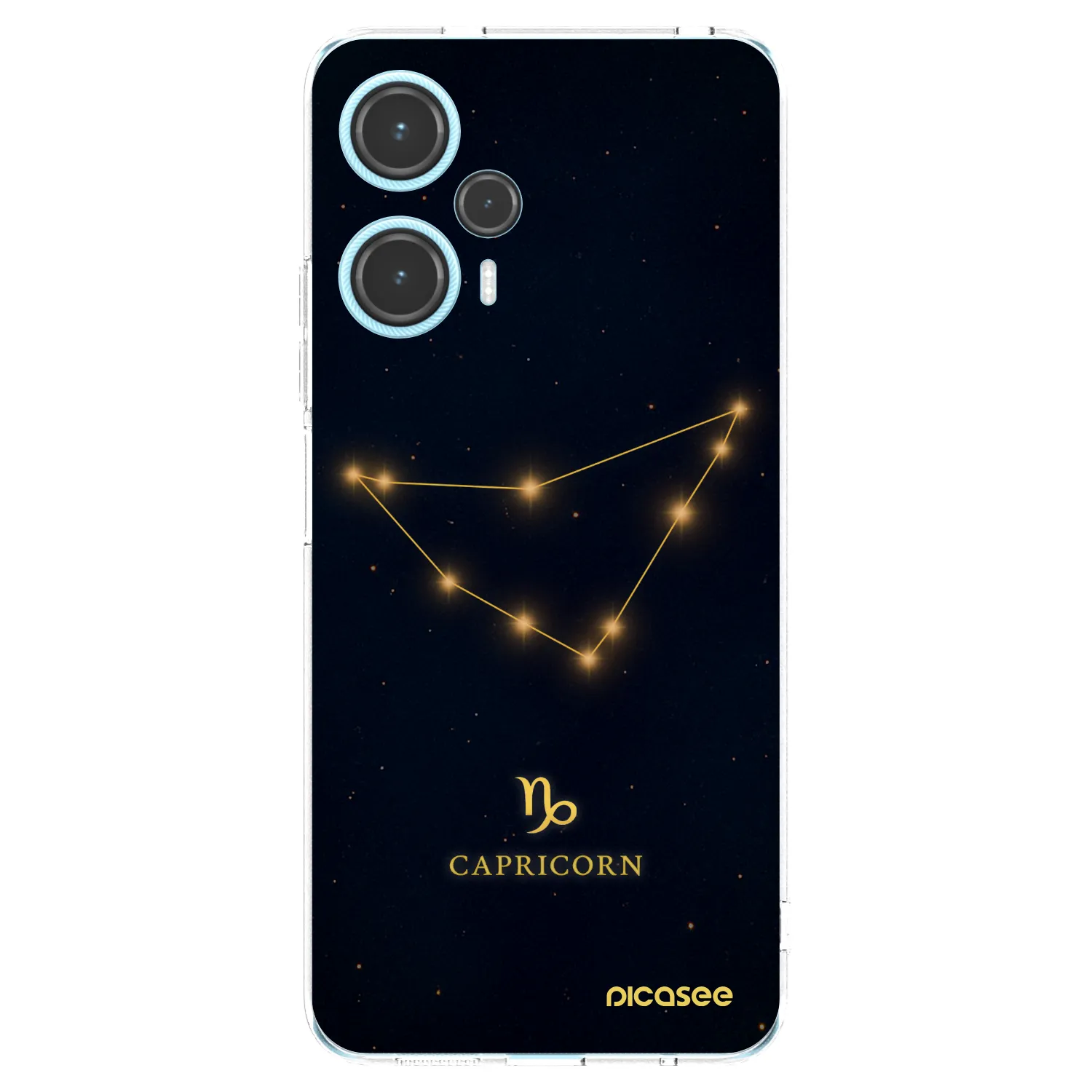 Picasee silikónový prehľadný obal pre Xiaomi Poco F5 - CAPRICORN