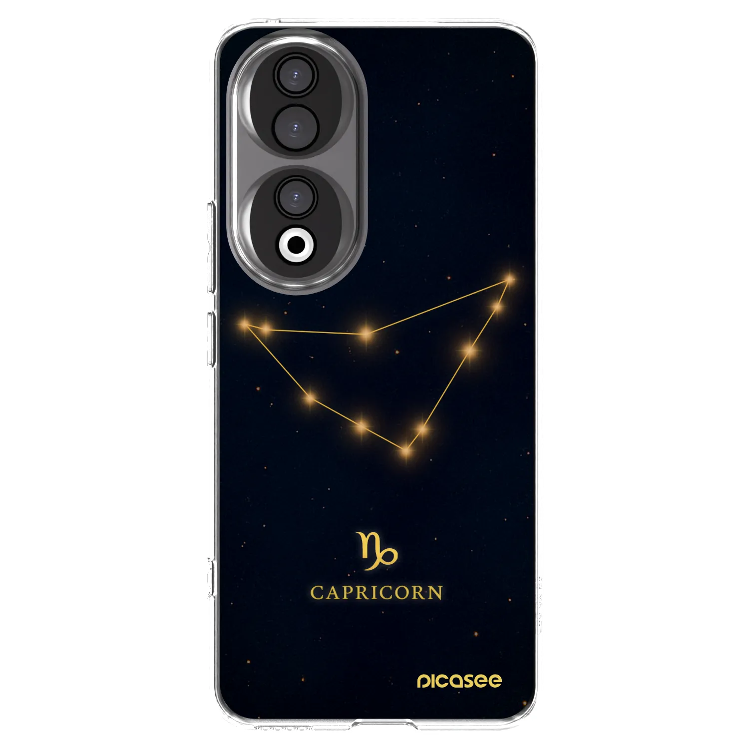 Picasee silikónový prehľadný obal pre Honor 90 5G - CAPRICORN