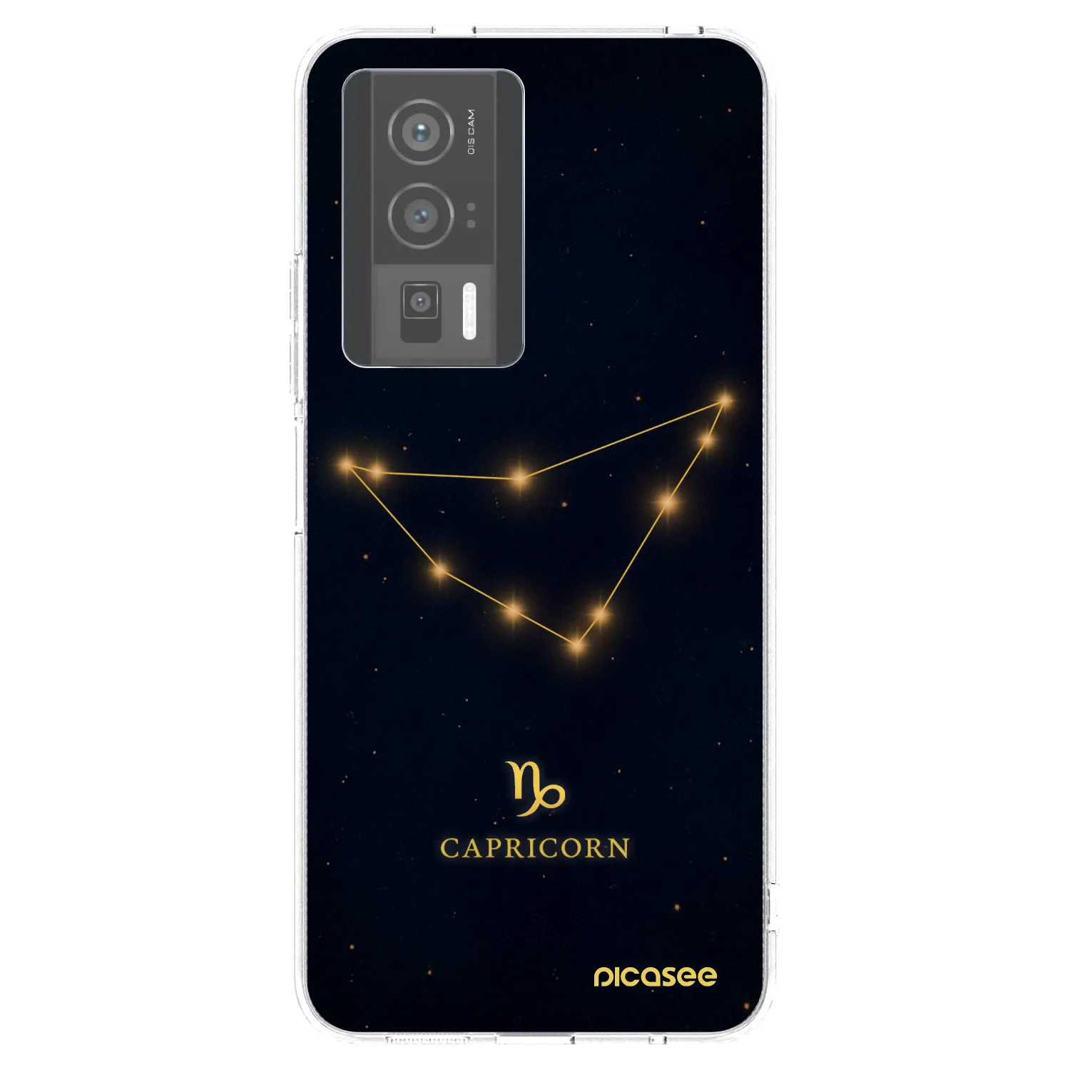 Picasee silikónový prehľadný obal pre Xiaomi Poco F5 Pro 5G - CAPRICORN