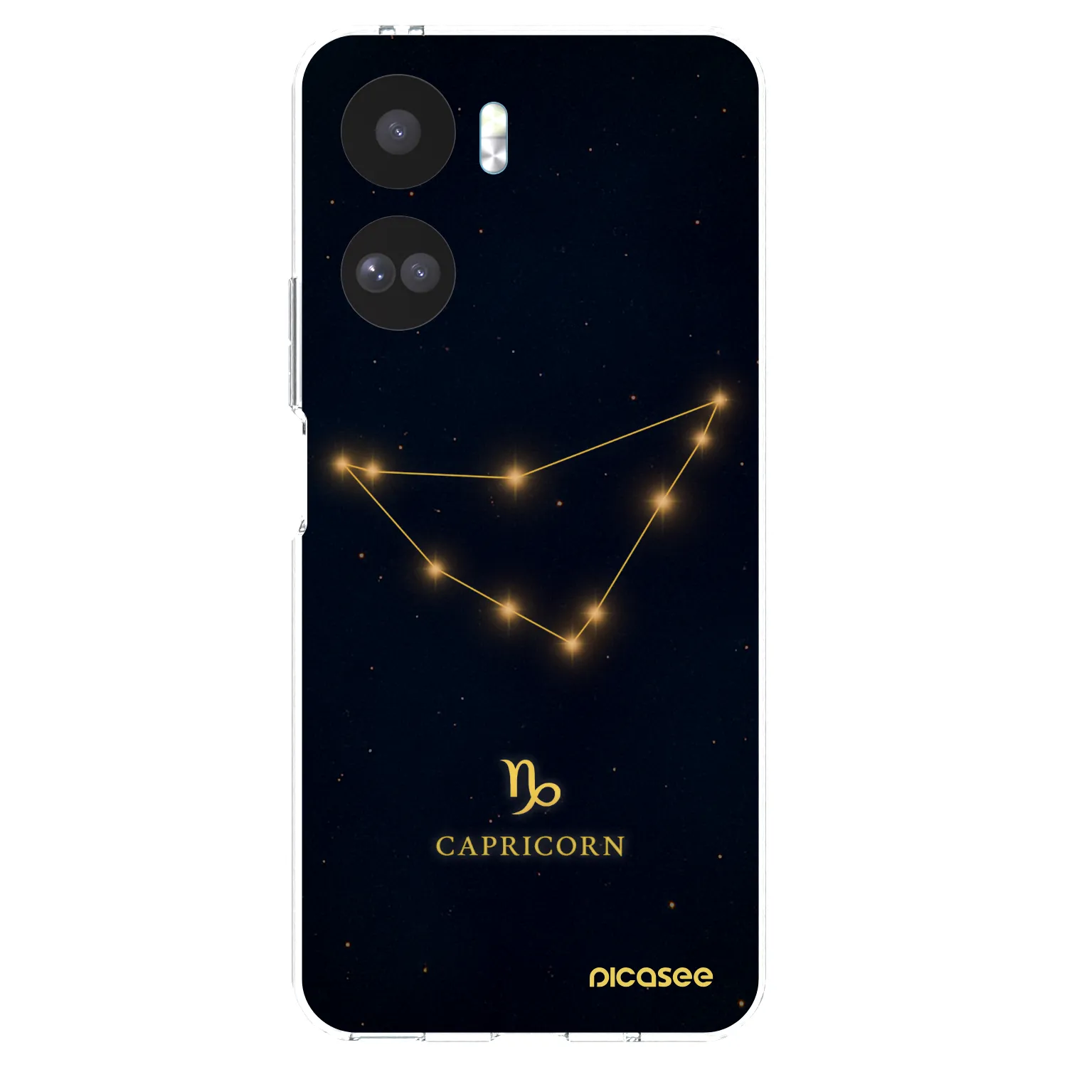 Picasee silikónový prehľadný obal pre Honor 90 Lite 5G - CAPRICORN