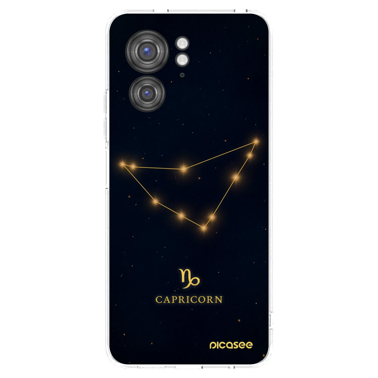 Picasee silikónový prehľadný obal pre Motorola Edge 40 - CAPRICORN
