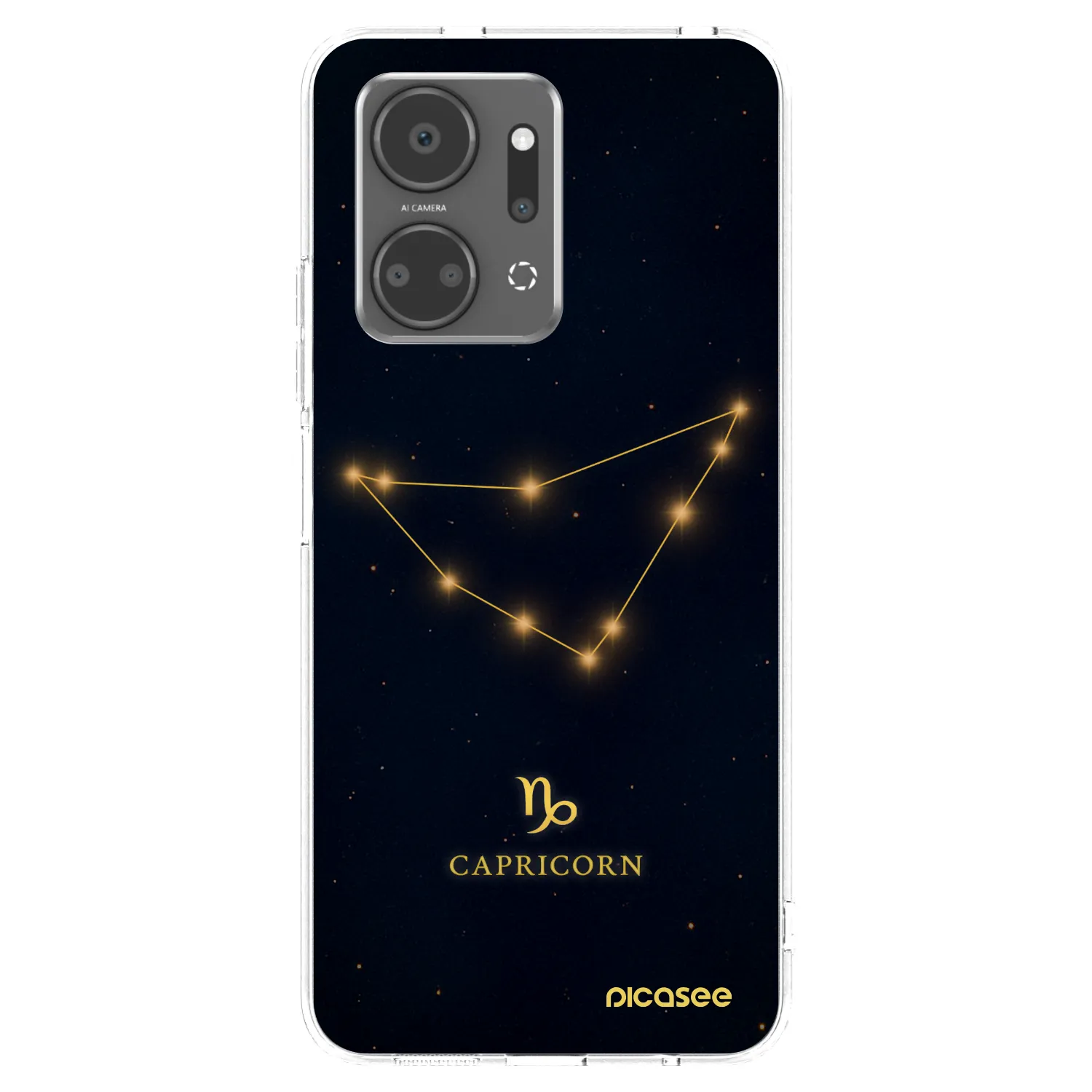 Picasee silikónový prehľadný obal pre Honor X7a - CAPRICORN