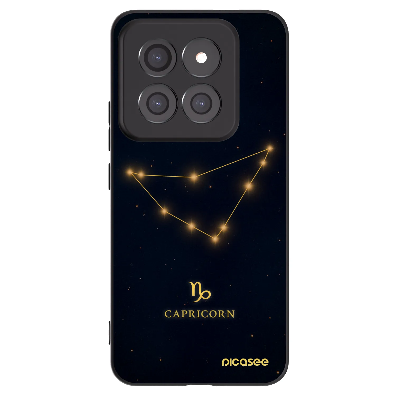 Picasee silikónový čierny obal pre Xiaomi 14 Pro - CAPRICORN