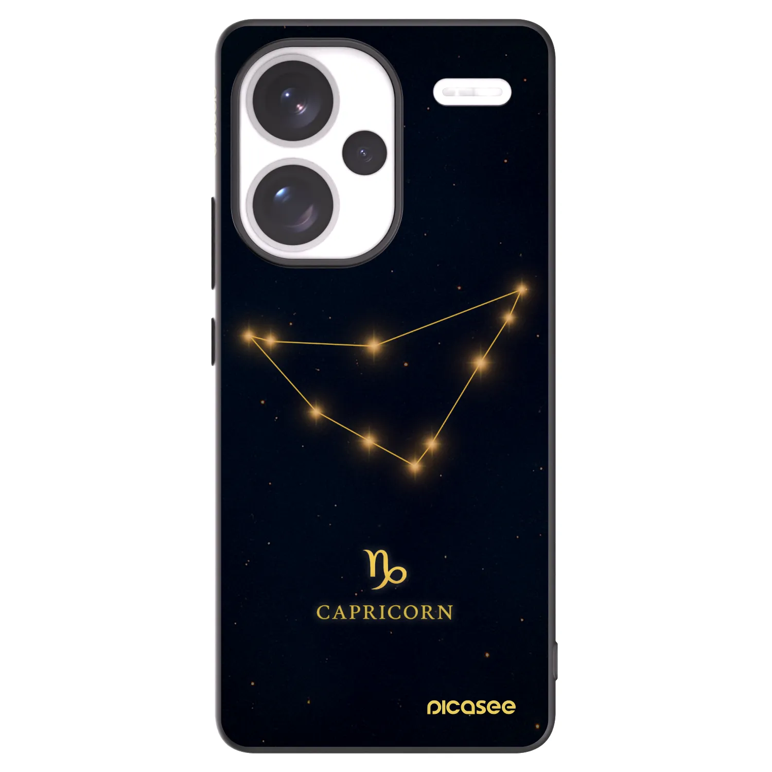 Silikónový čierny obal pre Xiaomi Redmi Note 13 Pro+ 5G - CAPRICORN