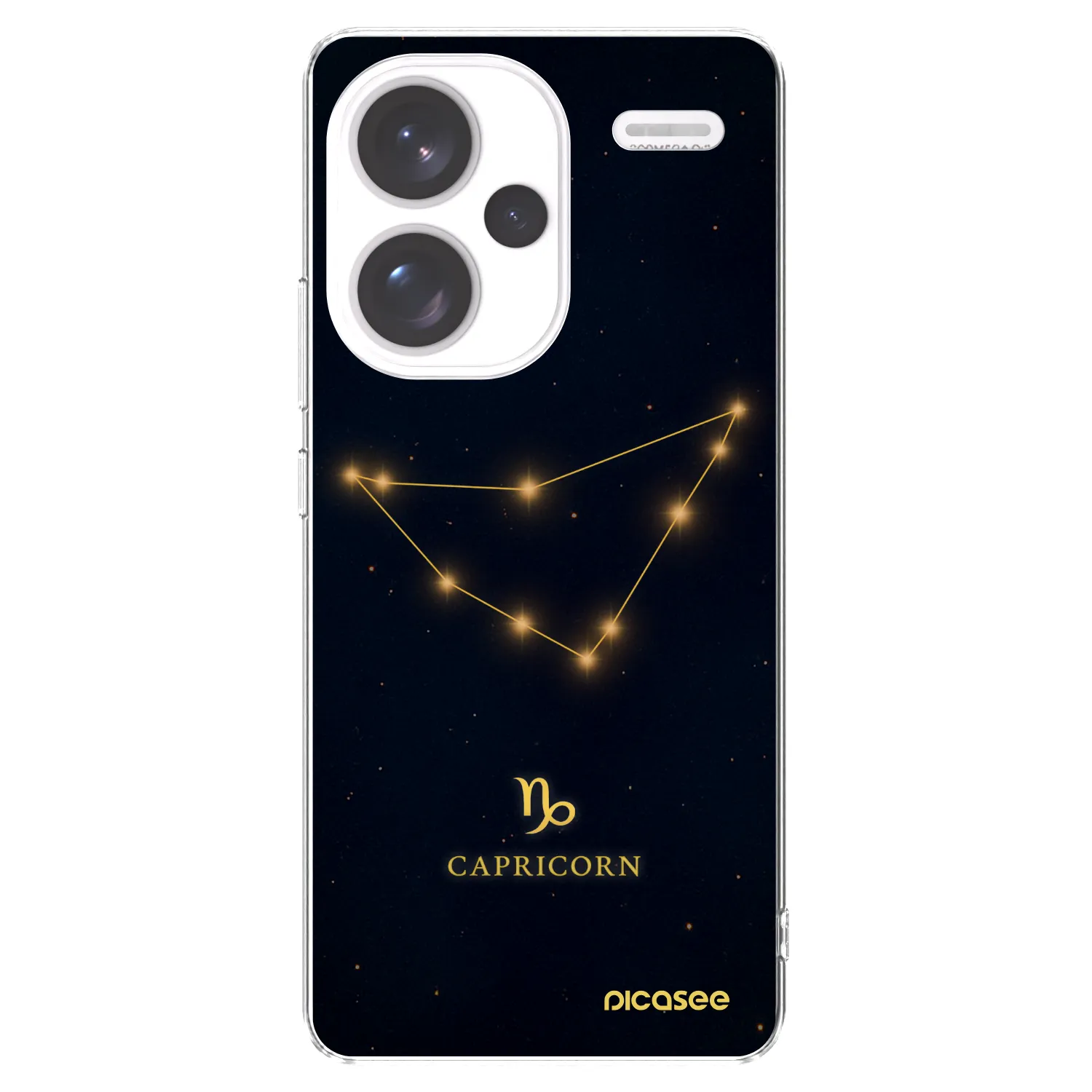 Silikónový prehľadný obal pre Xiaomi Redmi Note 13 Pro+ 5G - CAPRICORN