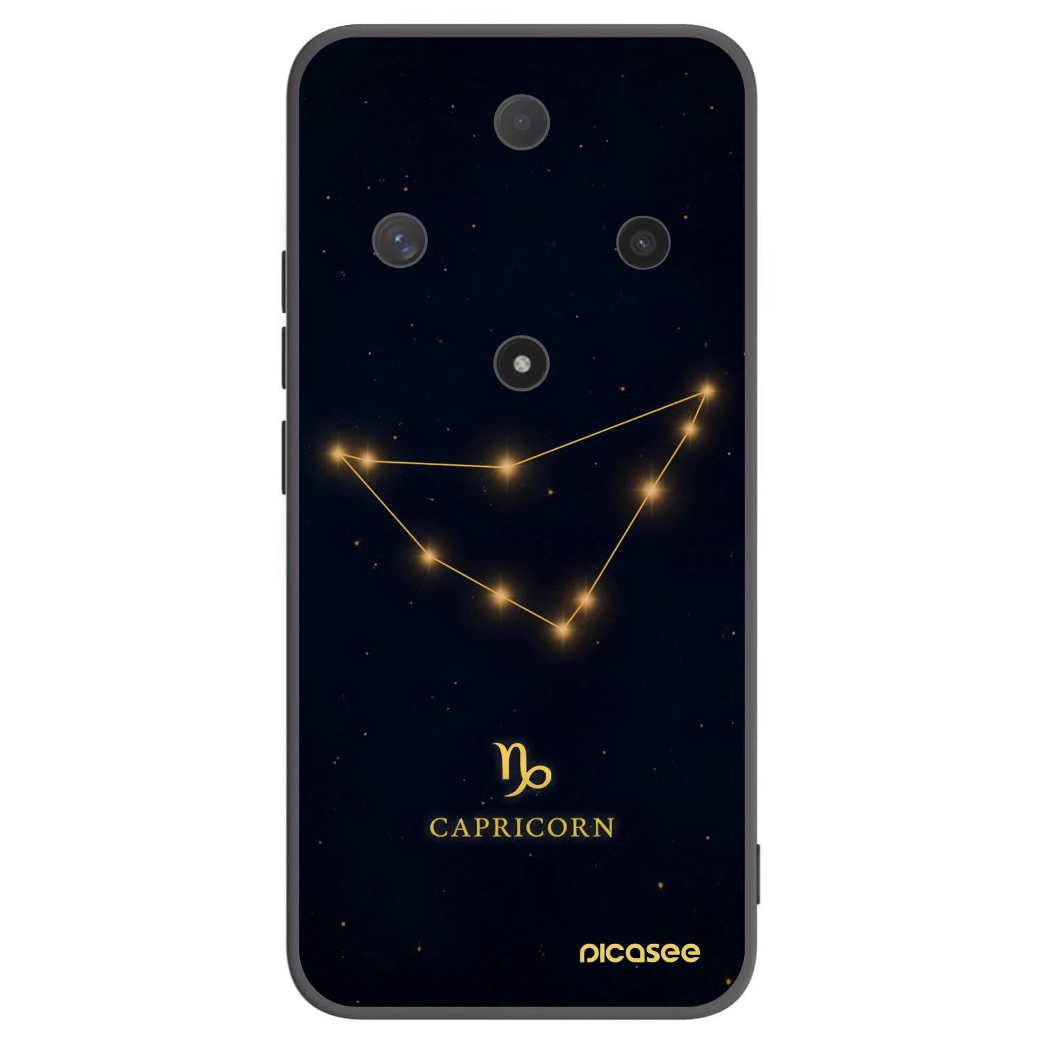 Picasee silikónový čierny obal pre Honor Magic6 Lite 5G - CAPRICORN