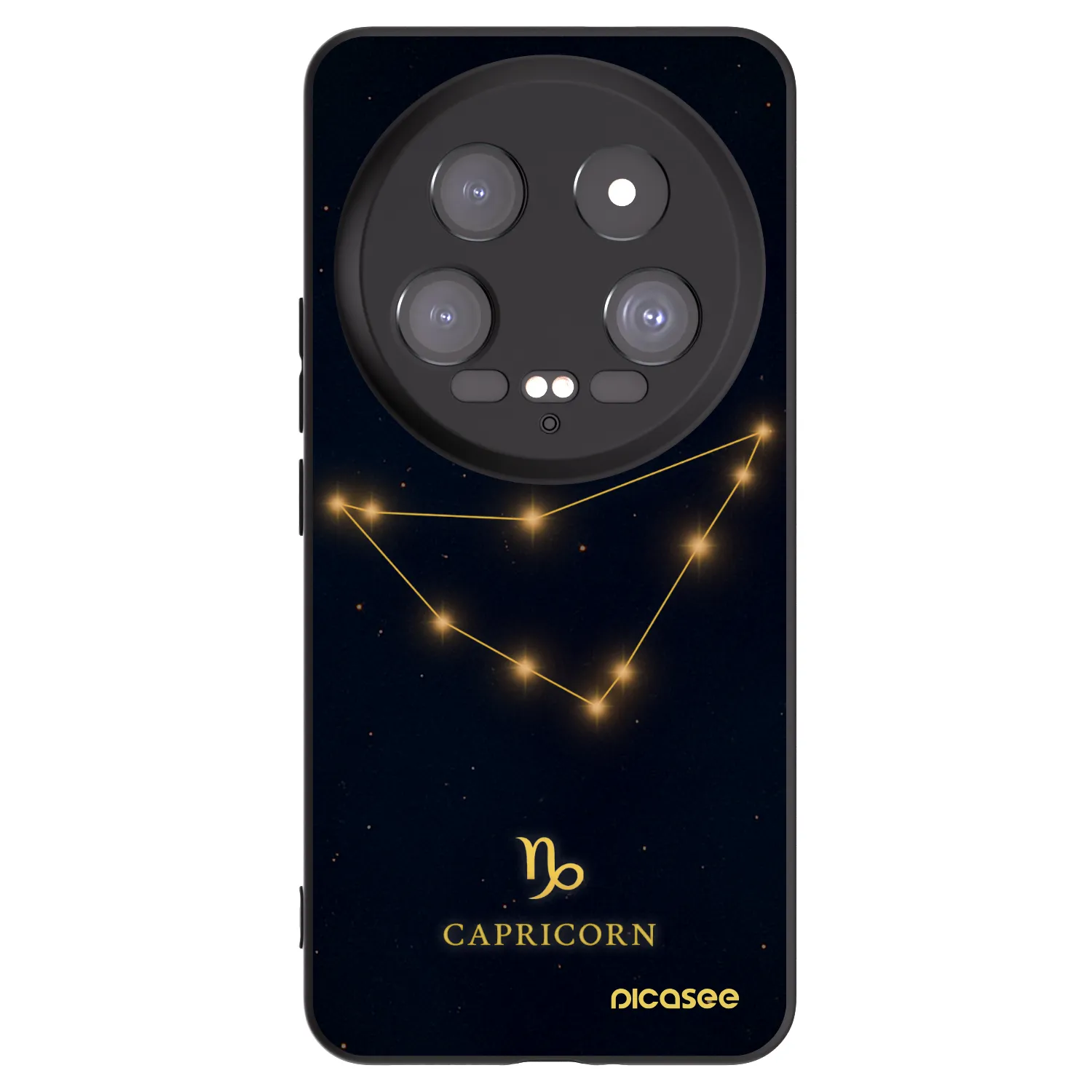 Picasee silikónový čierny obal pre Xiaomi 14 Ultra - CAPRICORN