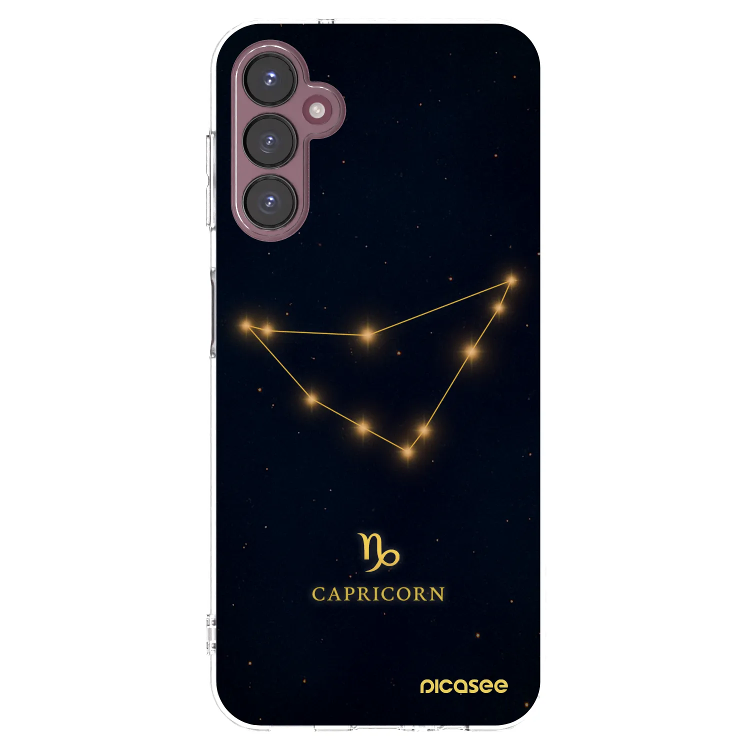 Picasee silikónový prehľadný obal pre Samsung Galaxy A05s A057G - CAPRICORN