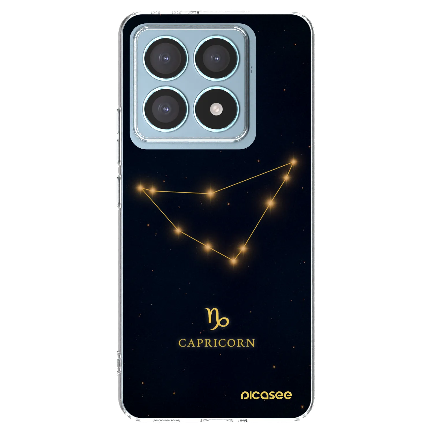 Picasee silikónový prehľadný obal pre Xiaomi 14T Pro - CAPRICORN