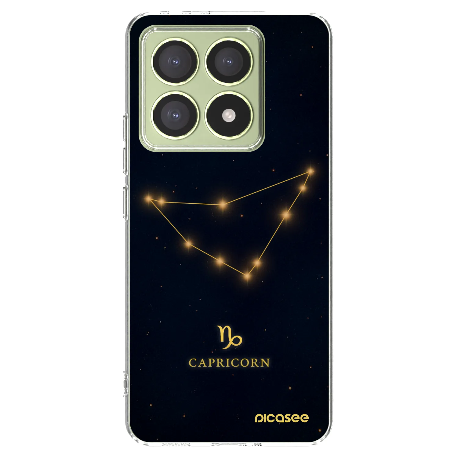 Picasee silikónový prehľadný obal pre Xiaomi 14T - CAPRICORN