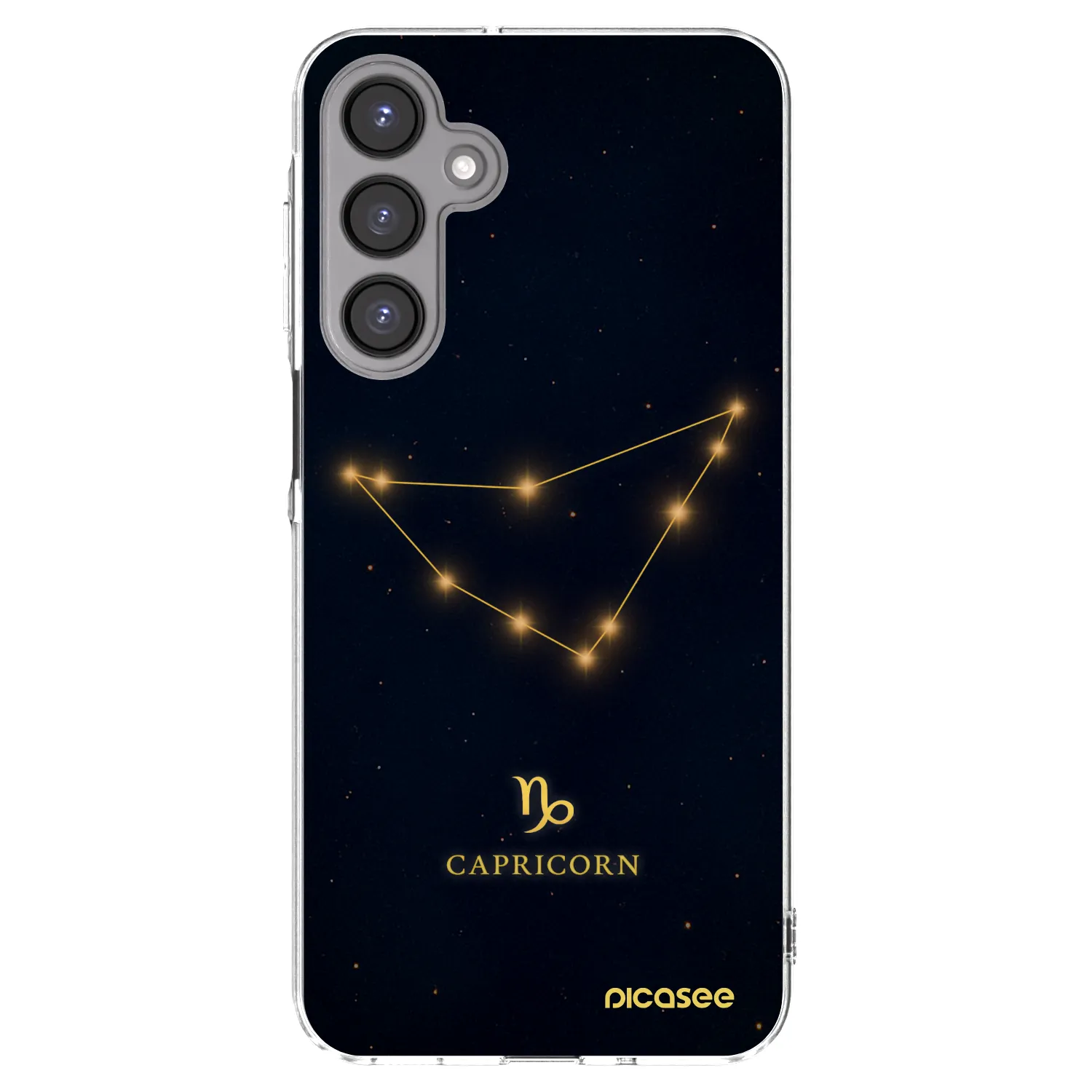 Picasee silikónový prehľadný obal pre Samsung Galaxy A16 5G - CAPRICORN