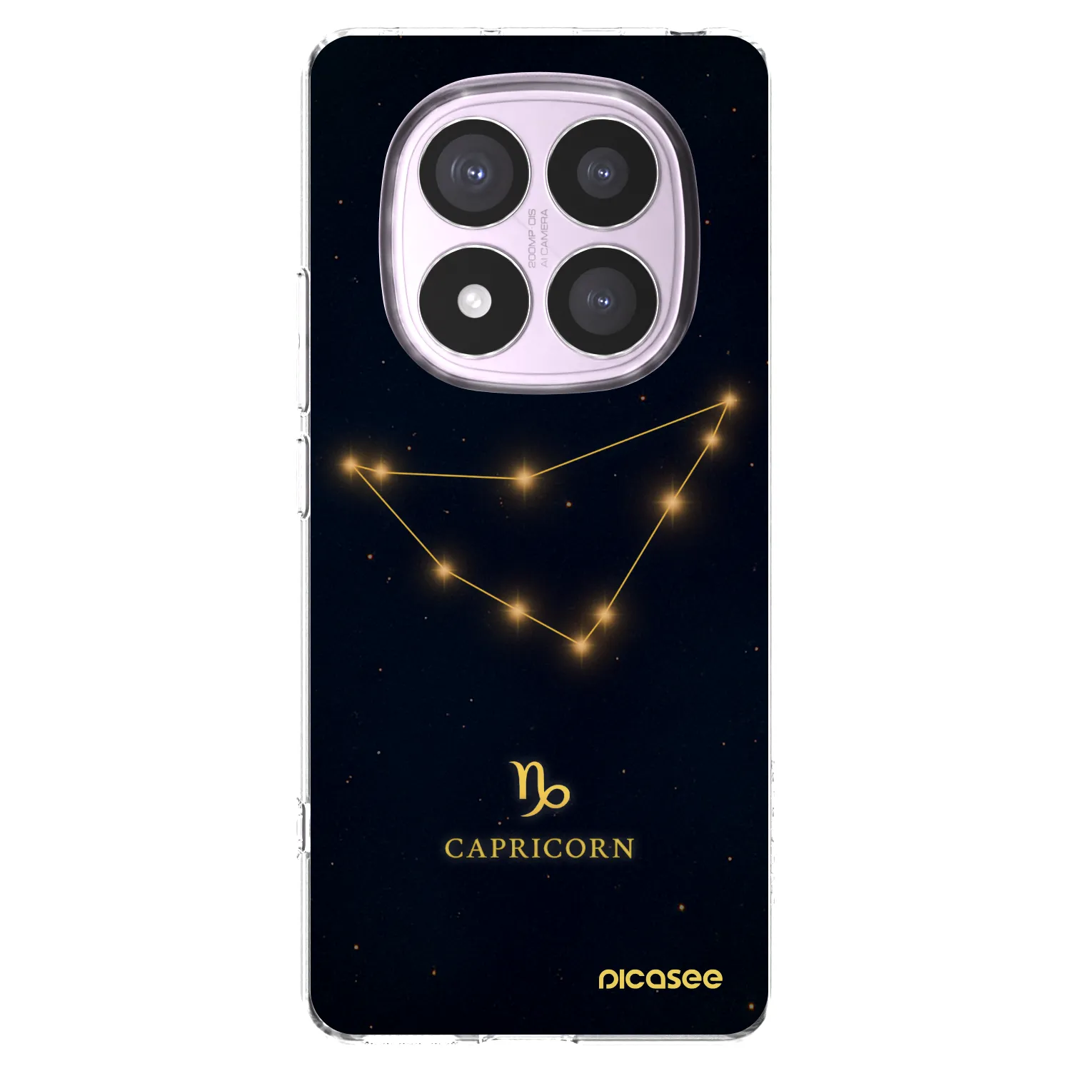 Silikónový prehľadný obal pre Xiaomi Redmi Note 14 Pro 4G - CAPRICORN