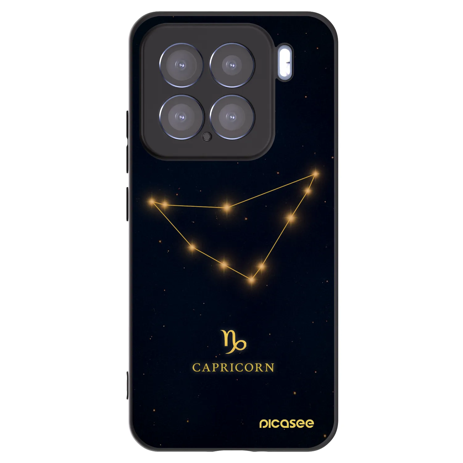 Silikónový čierny obal pre Xiaomi 15 - CAPRICORN