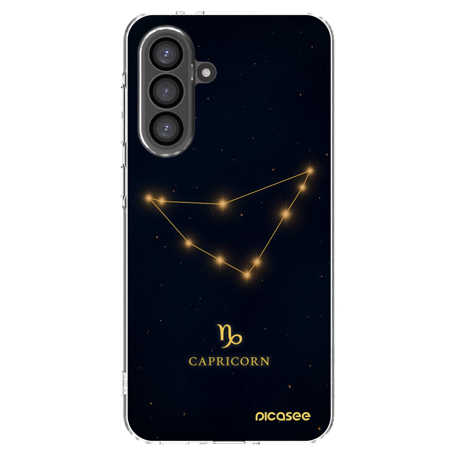 Picasee silikónový prehľadný obal pre Samsung Galaxy A36 5G - CAPRICORN