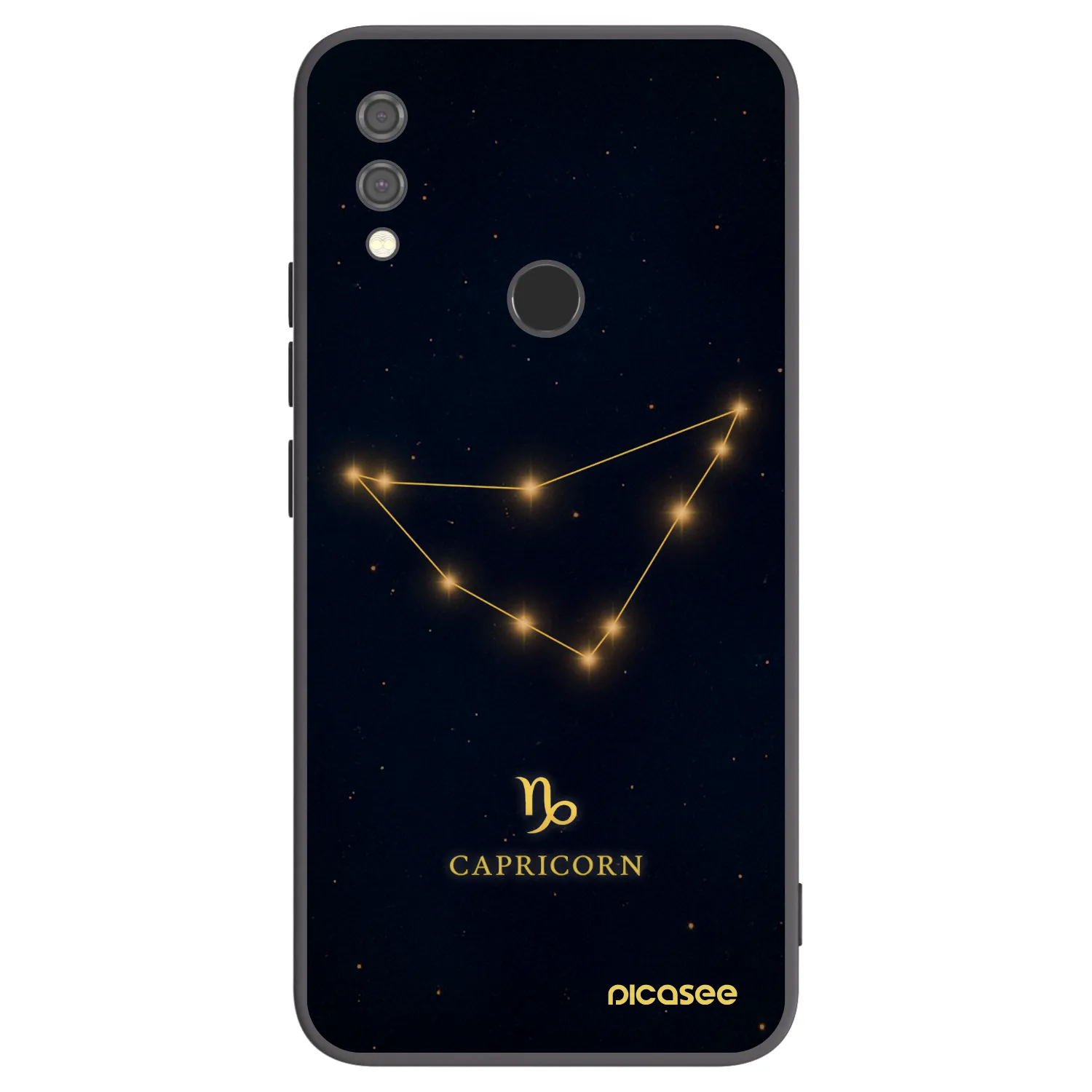 Silikónový čierny obal pre Xiaomi Redmi Note 7 - CAPRICORN