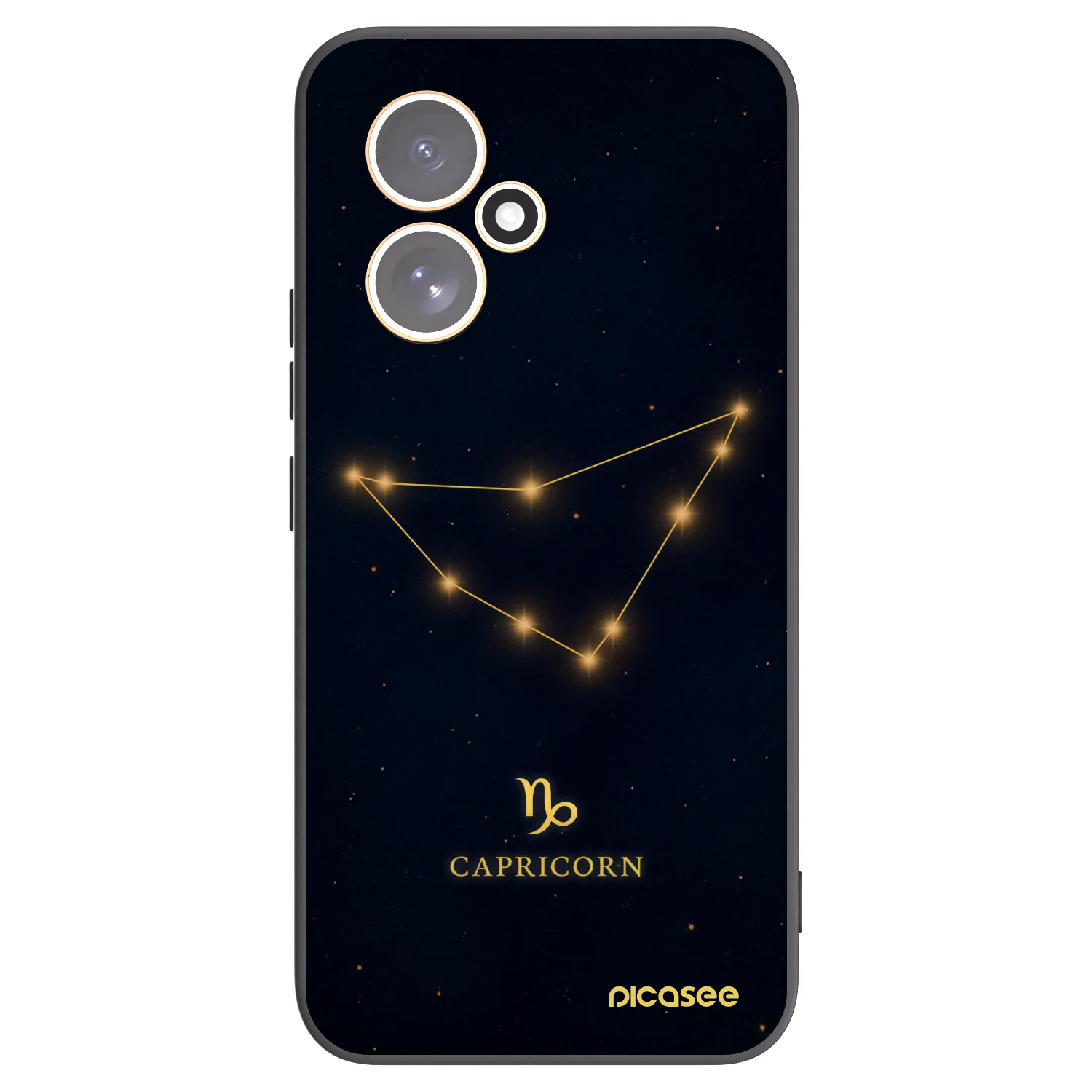 Picasee silikónový čierny obal pre Honor 400 5G - CAPRICORN