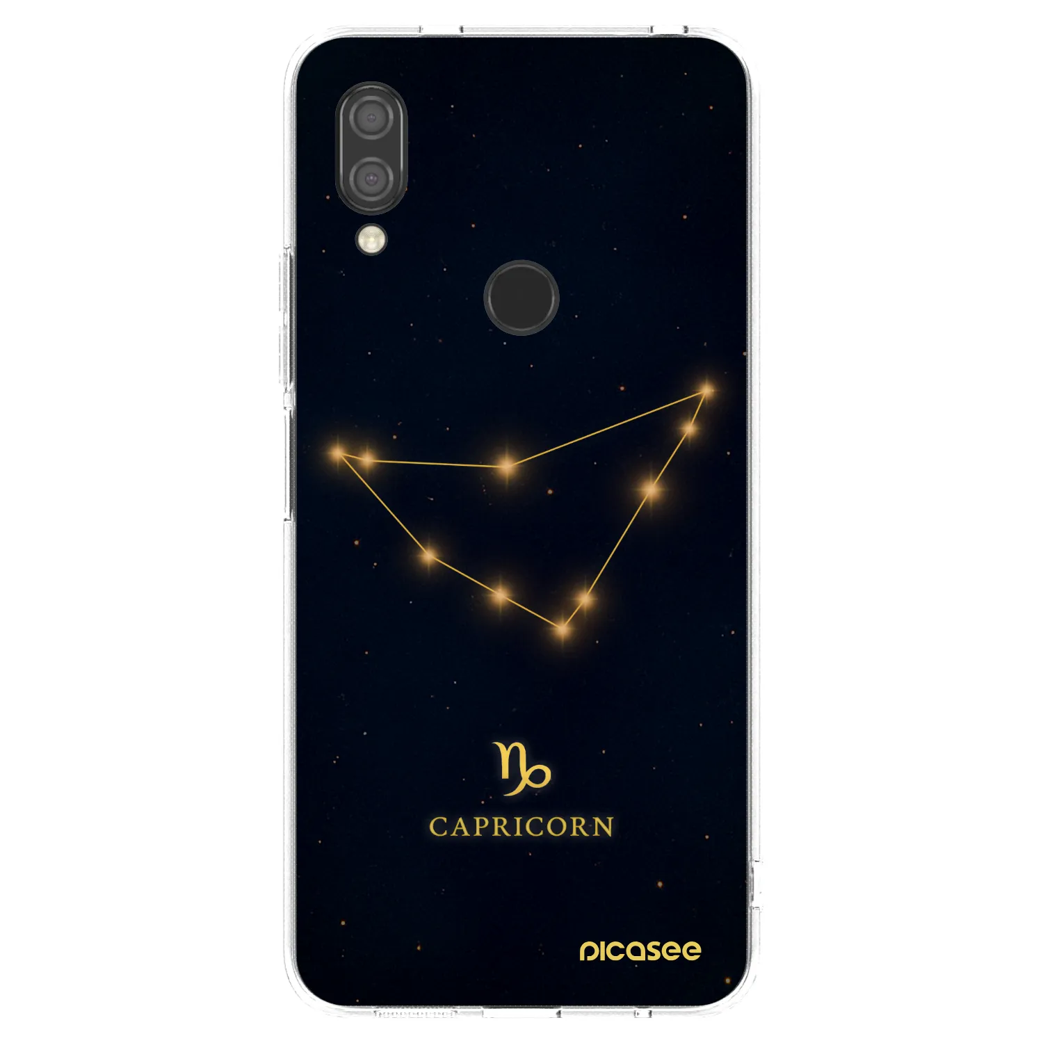 Picasee silikónový prehľadný obal pre Xiaomi Redmi 7 - CAPRICORN