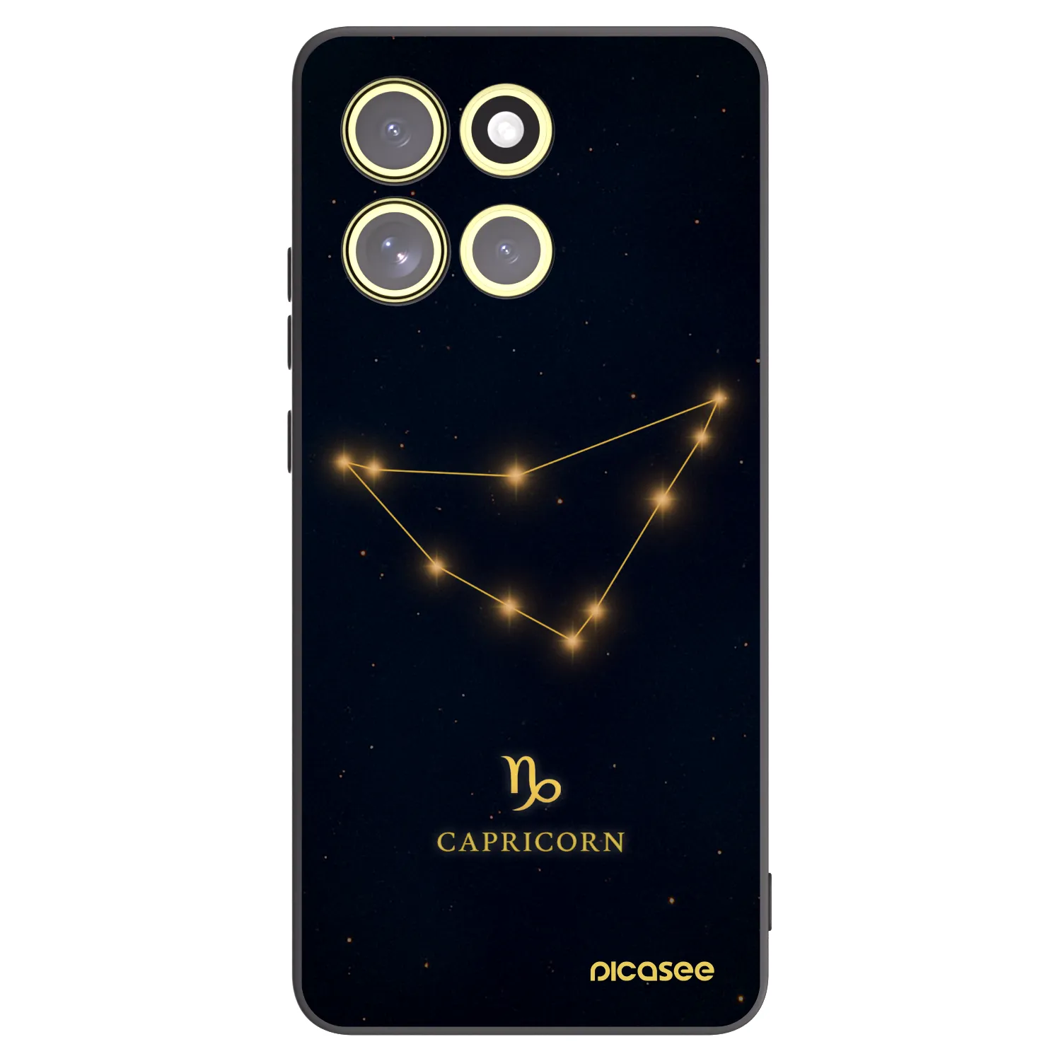 Picasee silikónový čierny obal pre Motorola Moto G86 5G - CAPRICORN