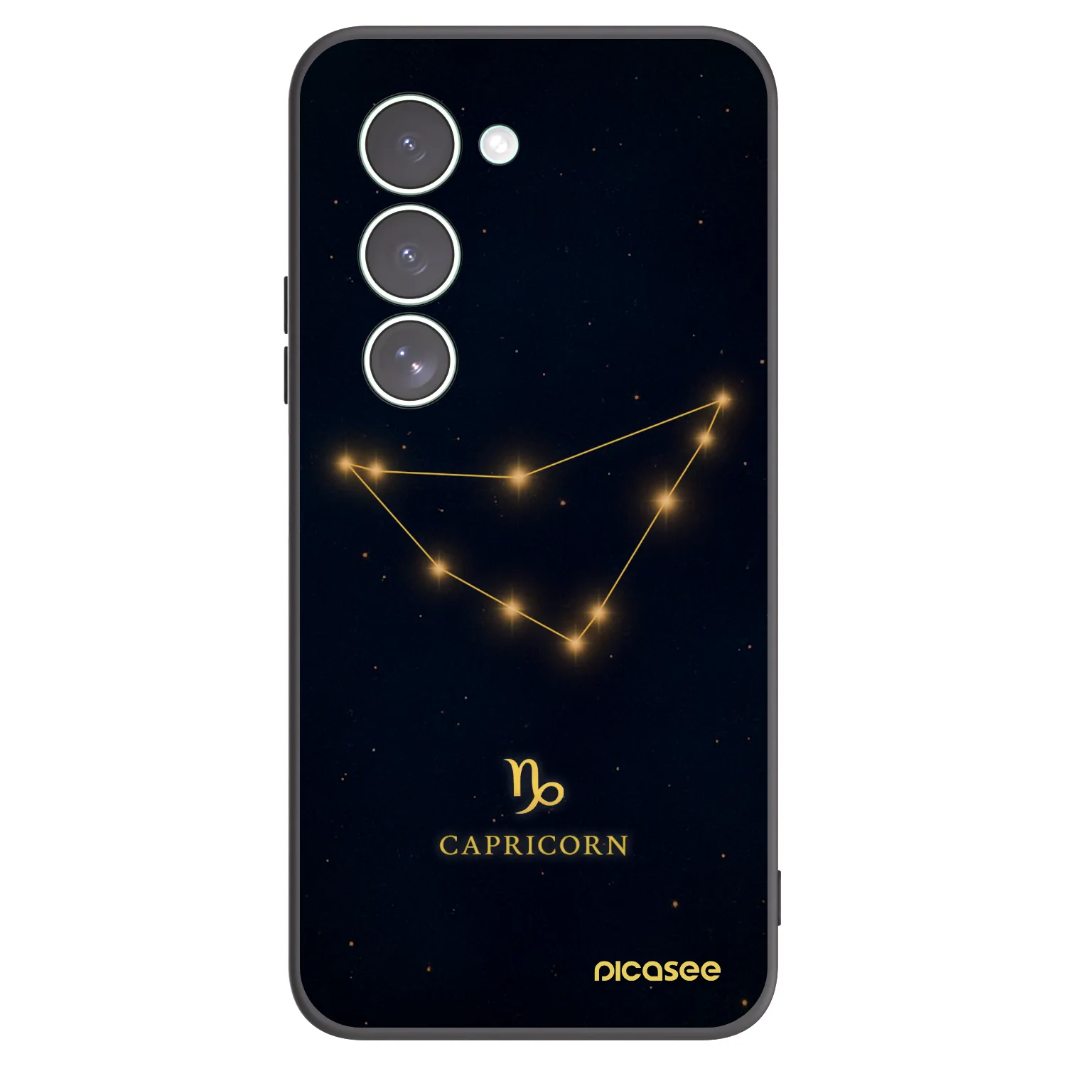 Picasee silikónový čierny obal pre Xiaomi Redmi 15 5G - CAPRICORN