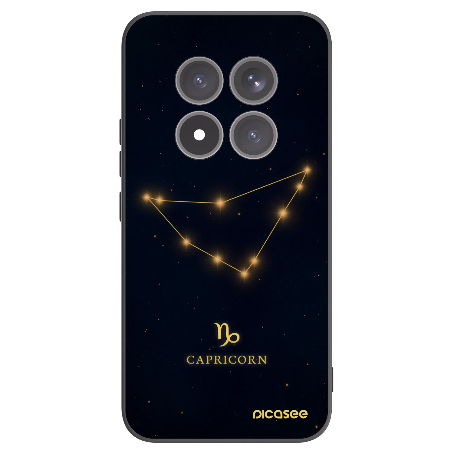 Silikónový čierny obal pre Xiaomi Redmi Note 15 Pro+ - CAPRICORN